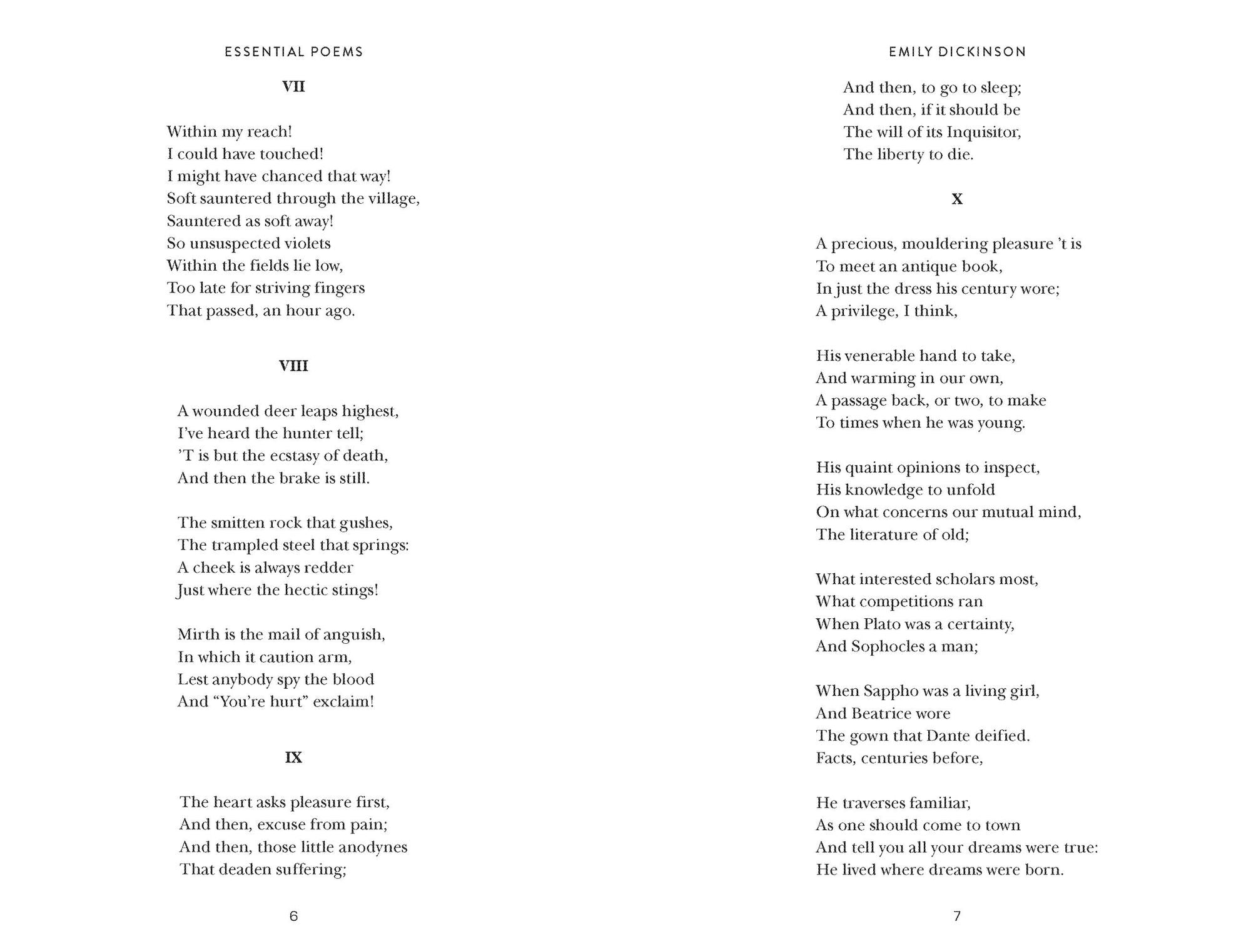 Essential Poems