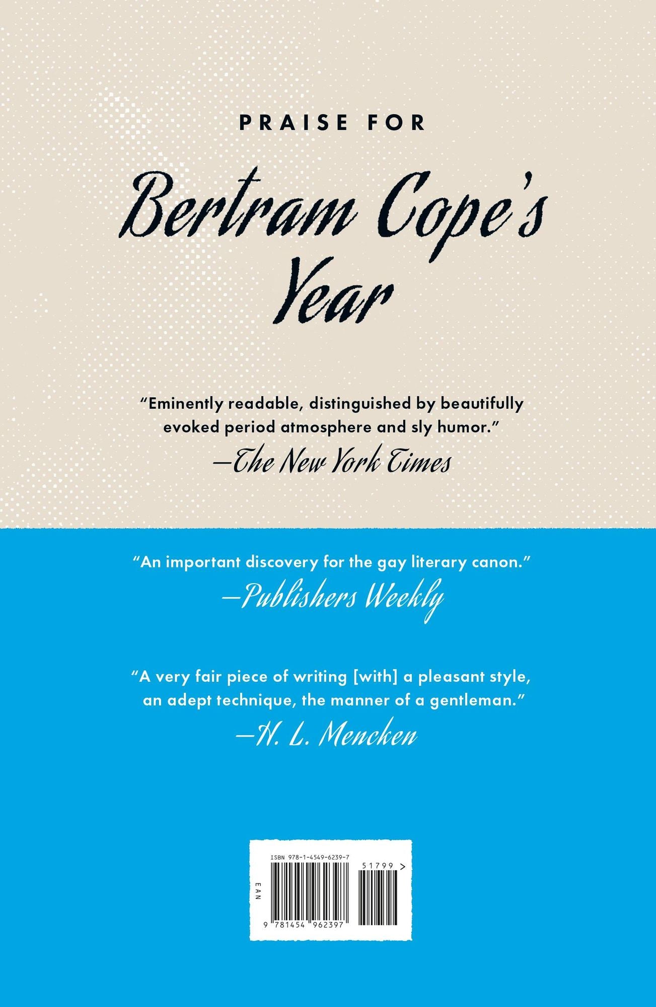 Bertram Cope's Year