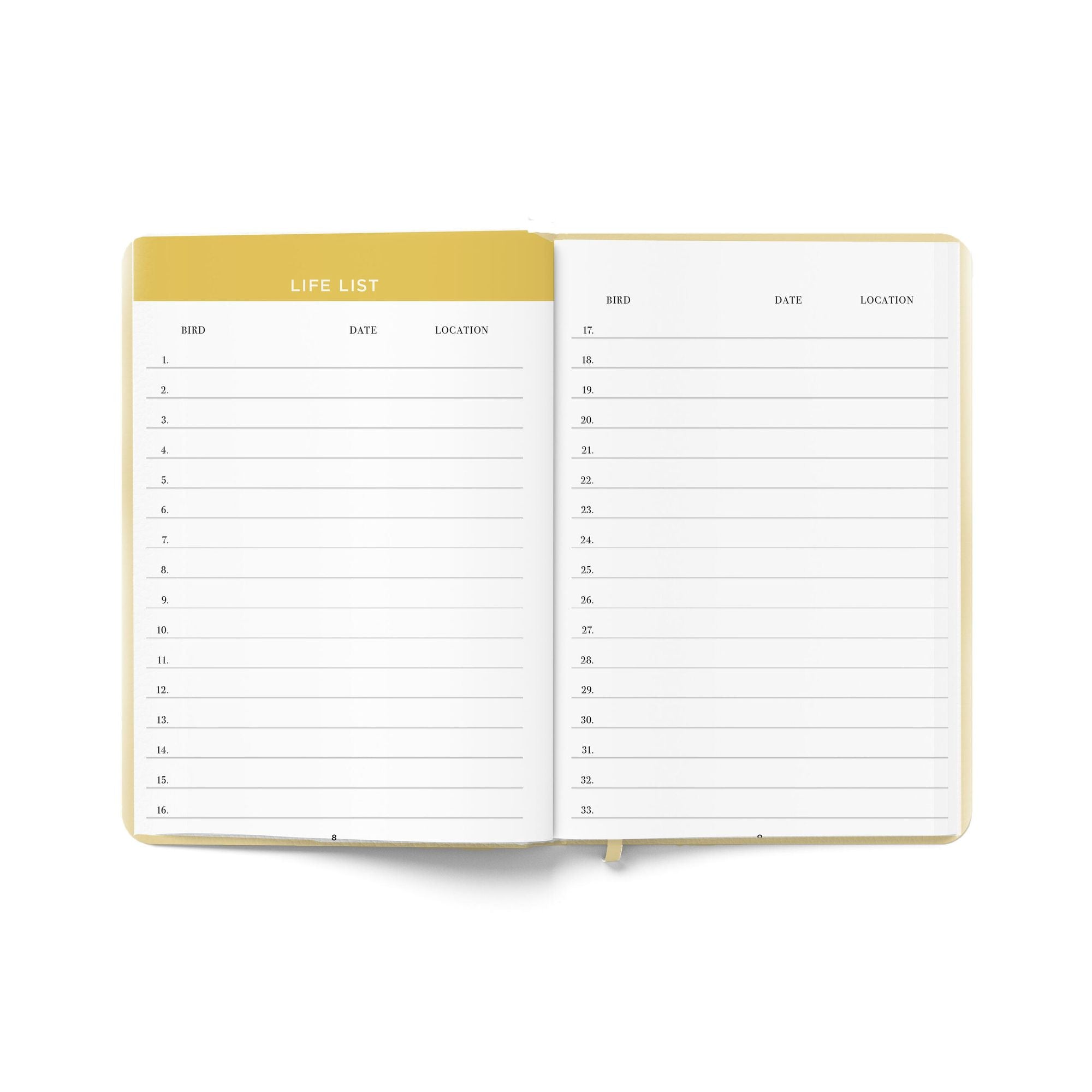 The Birdwatcher's Field Journal: A Life List and Birding Diary