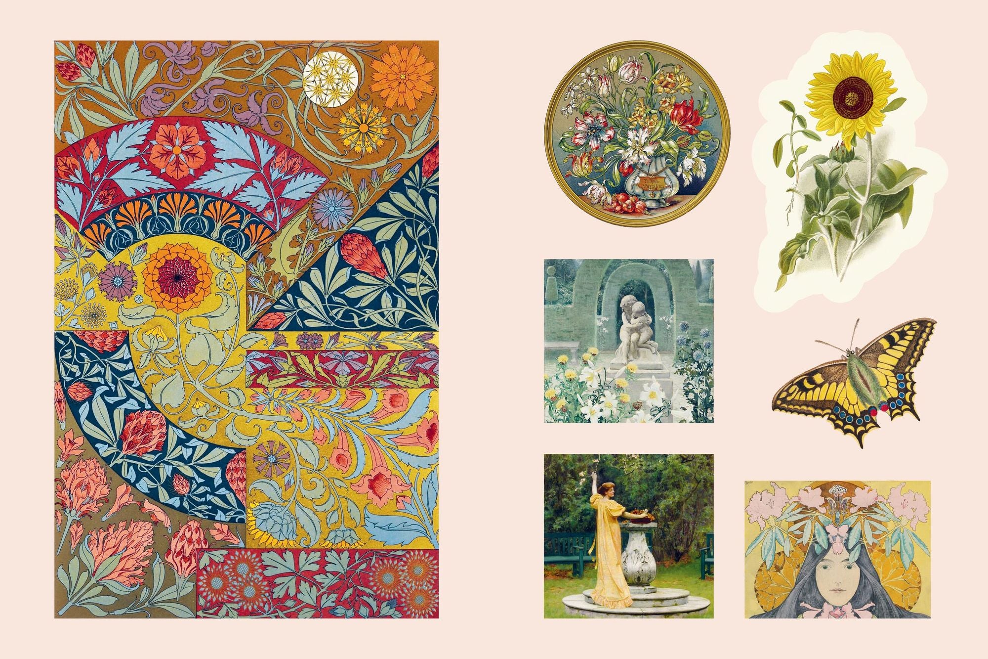 Mystical Earth Sticker Book: 400 Stickers Inspired by the Beauty & Mythology of Nature