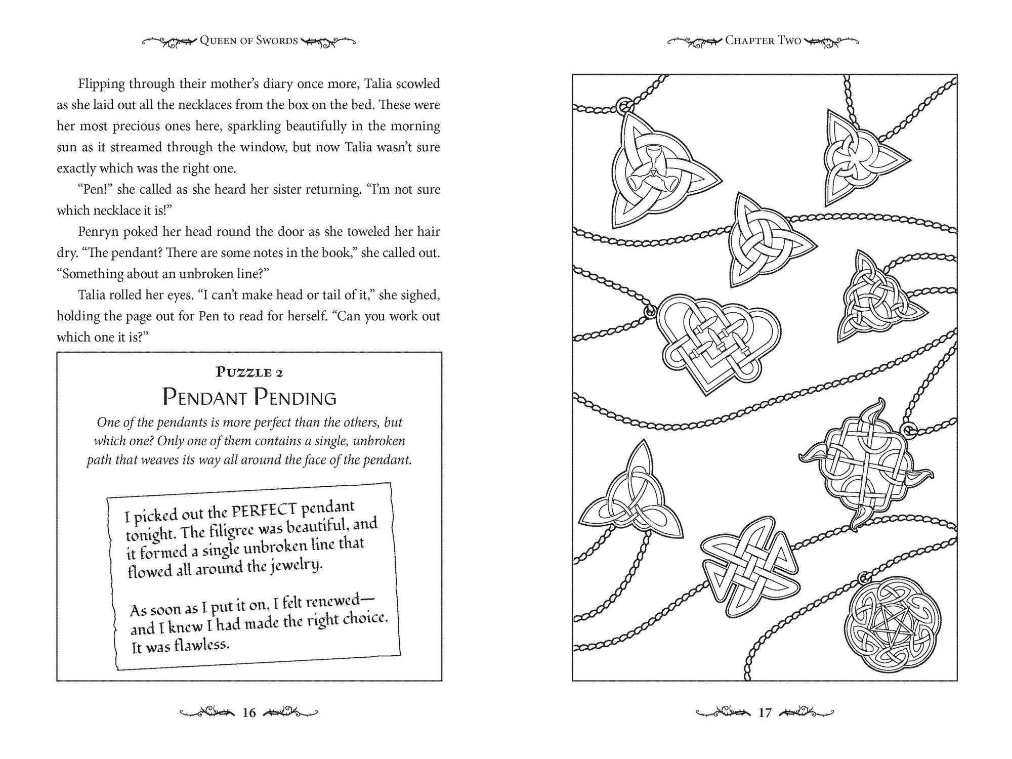 Queen of Swords: A Romantasy Puzzle Quest