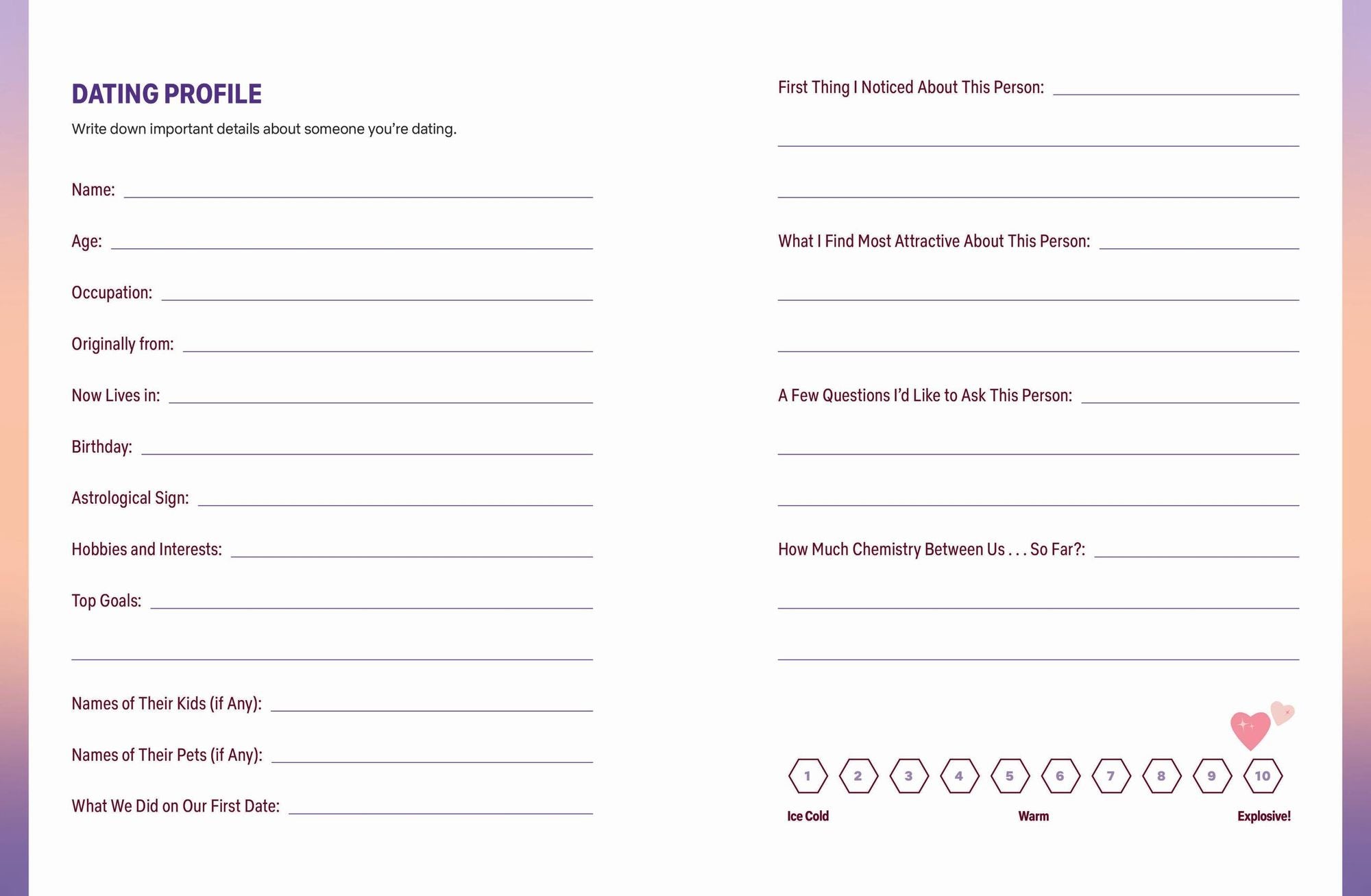 Love Is Blind: Dating Journal: Your Journey to Love