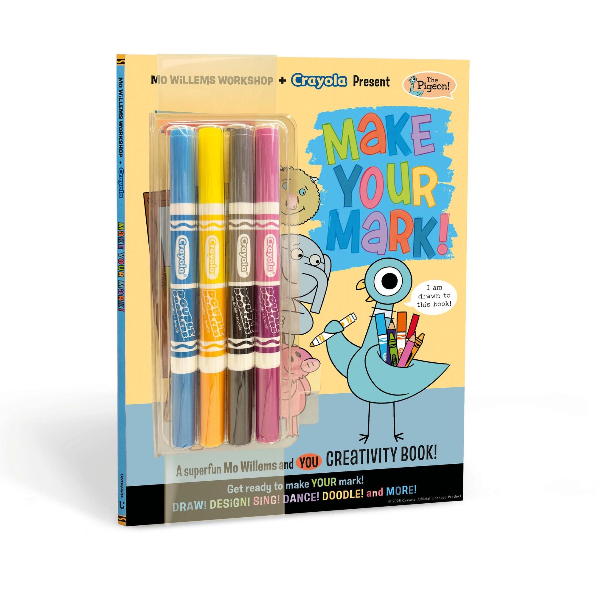 Mo Willems Workshop and Crayola Present: Make Your Mark!: A superfun Mo Willems and YOU creativity book!