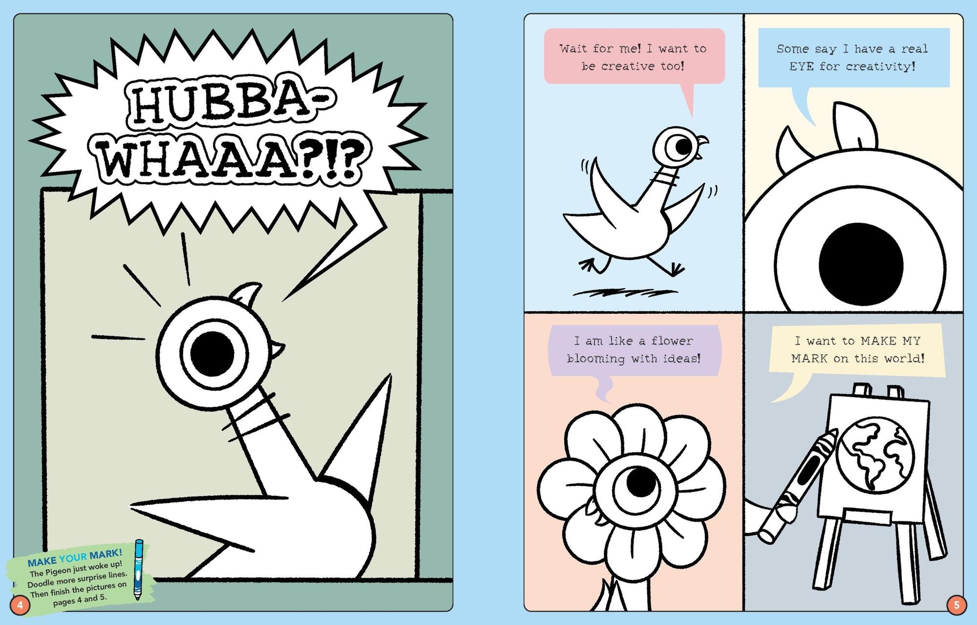 Mo Willems Workshop and Crayola Present: Make Your Mark!: A superfun Mo Willems and YOU creativity book!