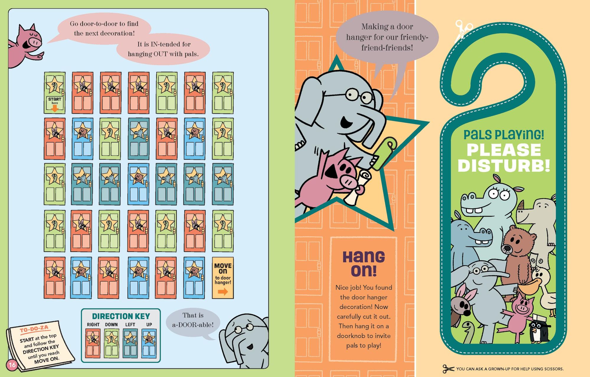 Happy Pal-a-Palooza!: An Elephant & Piggie Activity Book