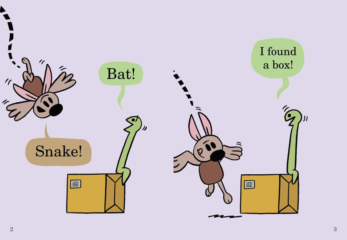 Snake & Bat: What Will We Find in This Box?