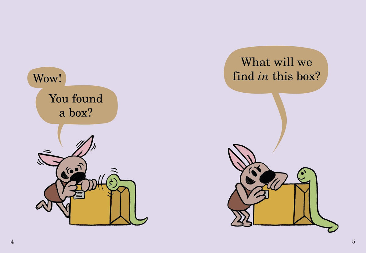 Snake & Bat: What Will We Find in This Box?