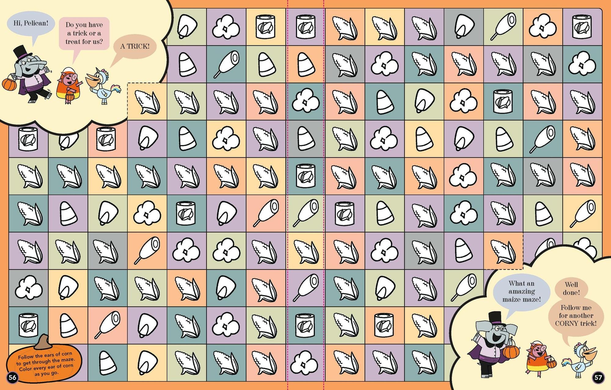 Elephant & Piggie: Tricks and Treats!: An Elephant & Piggie Activity Book