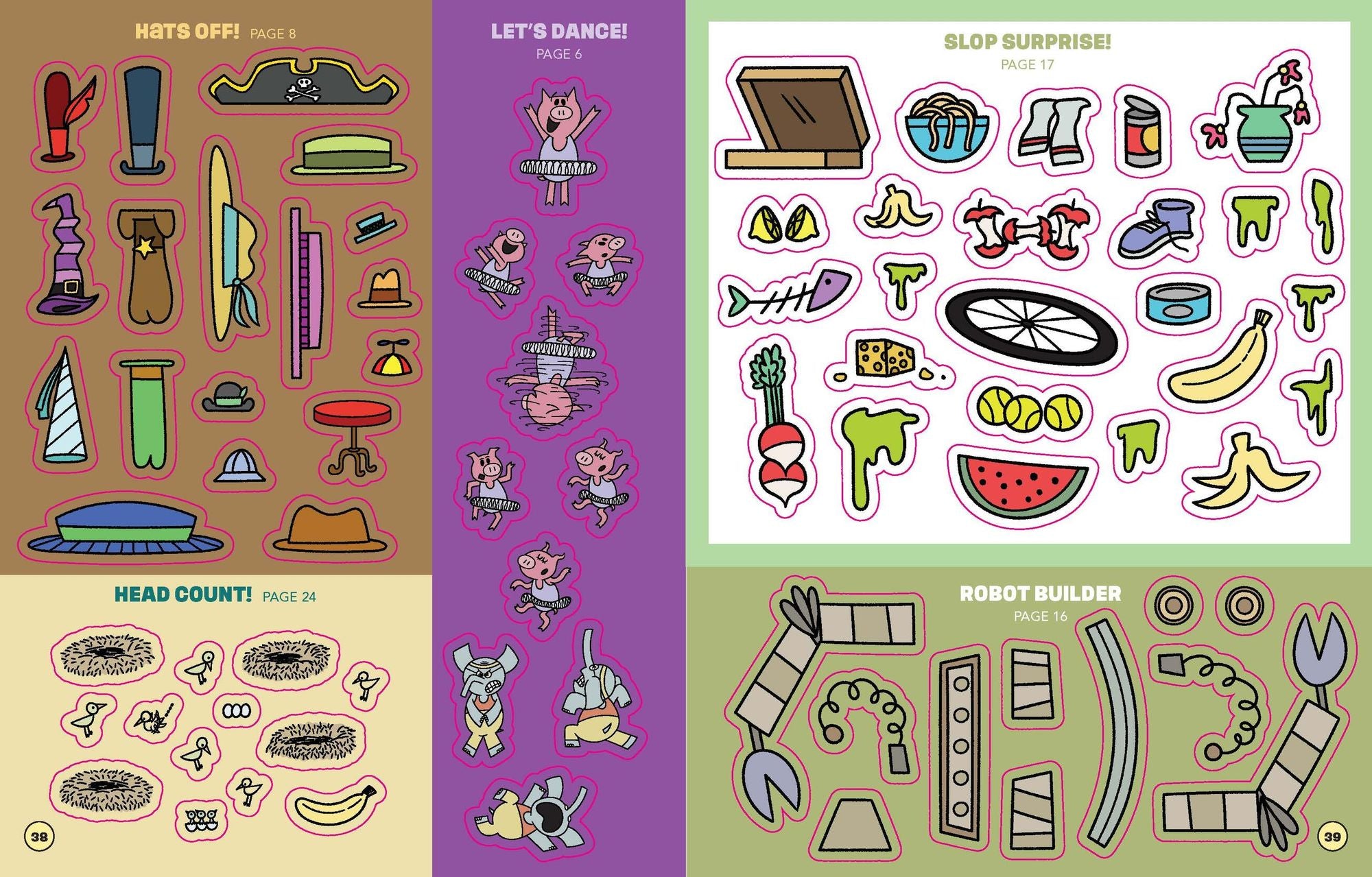 Elephant & Piggie: Let's Sticker!