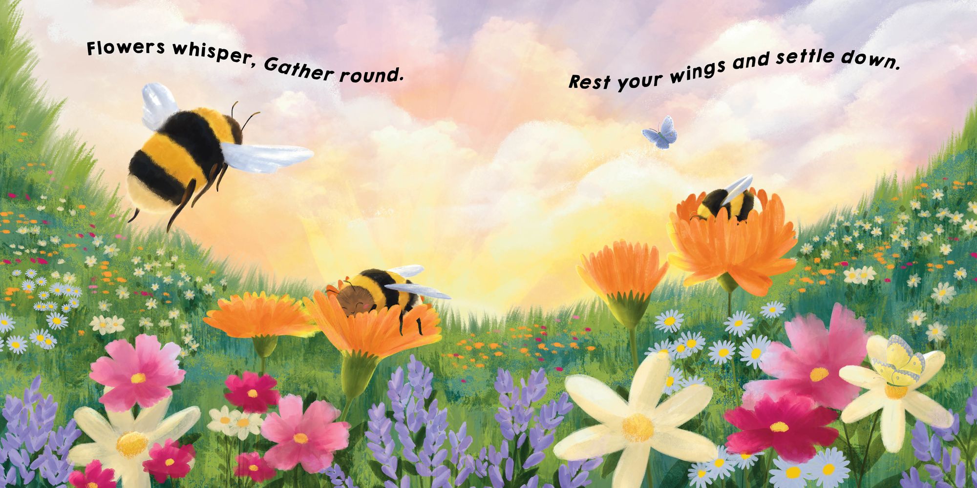 When Bumblebees Go to Sleep