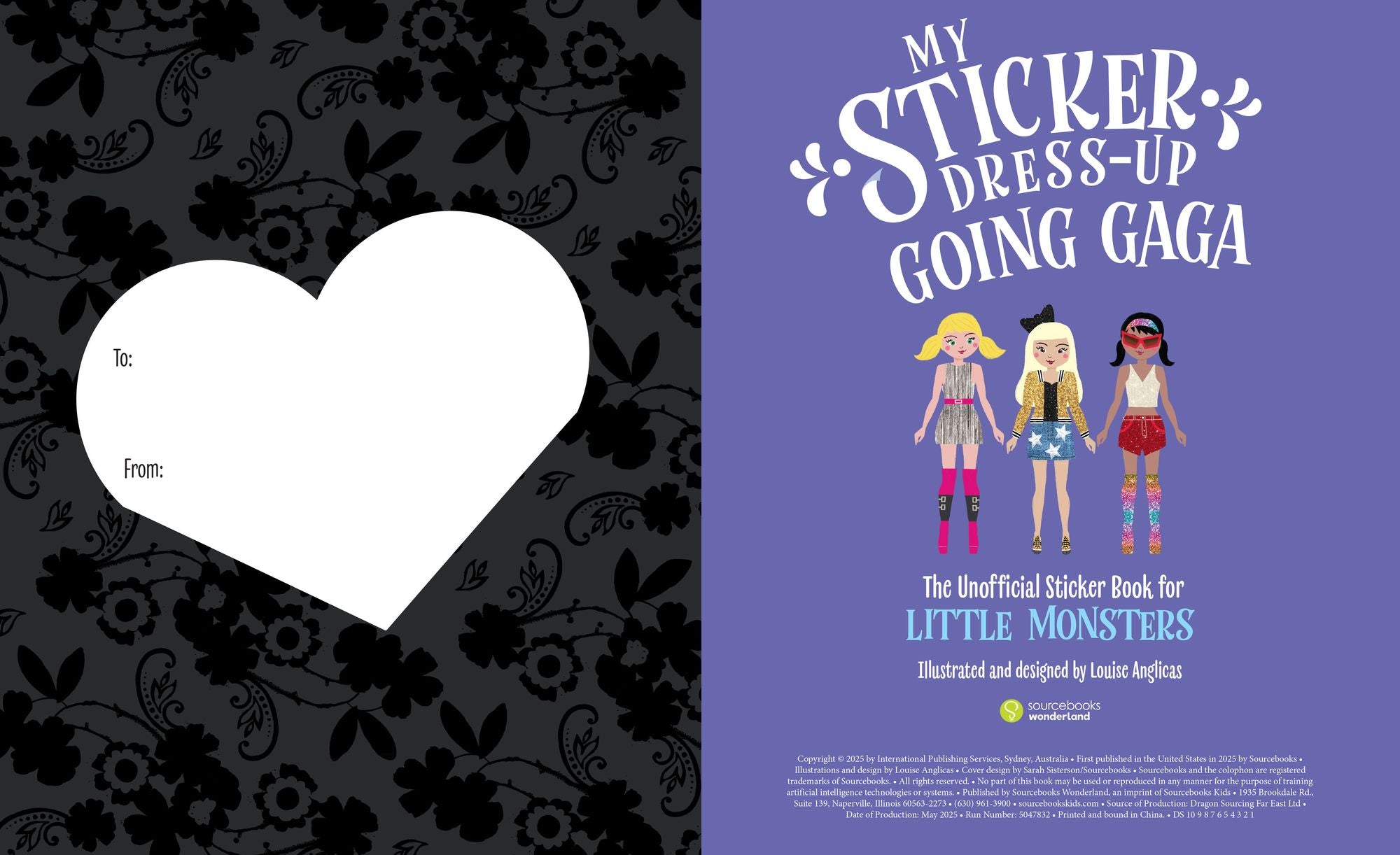 My Sticker Dress-Up®: Going Gaga: The Unofficial Sticker Book for Little Monsters