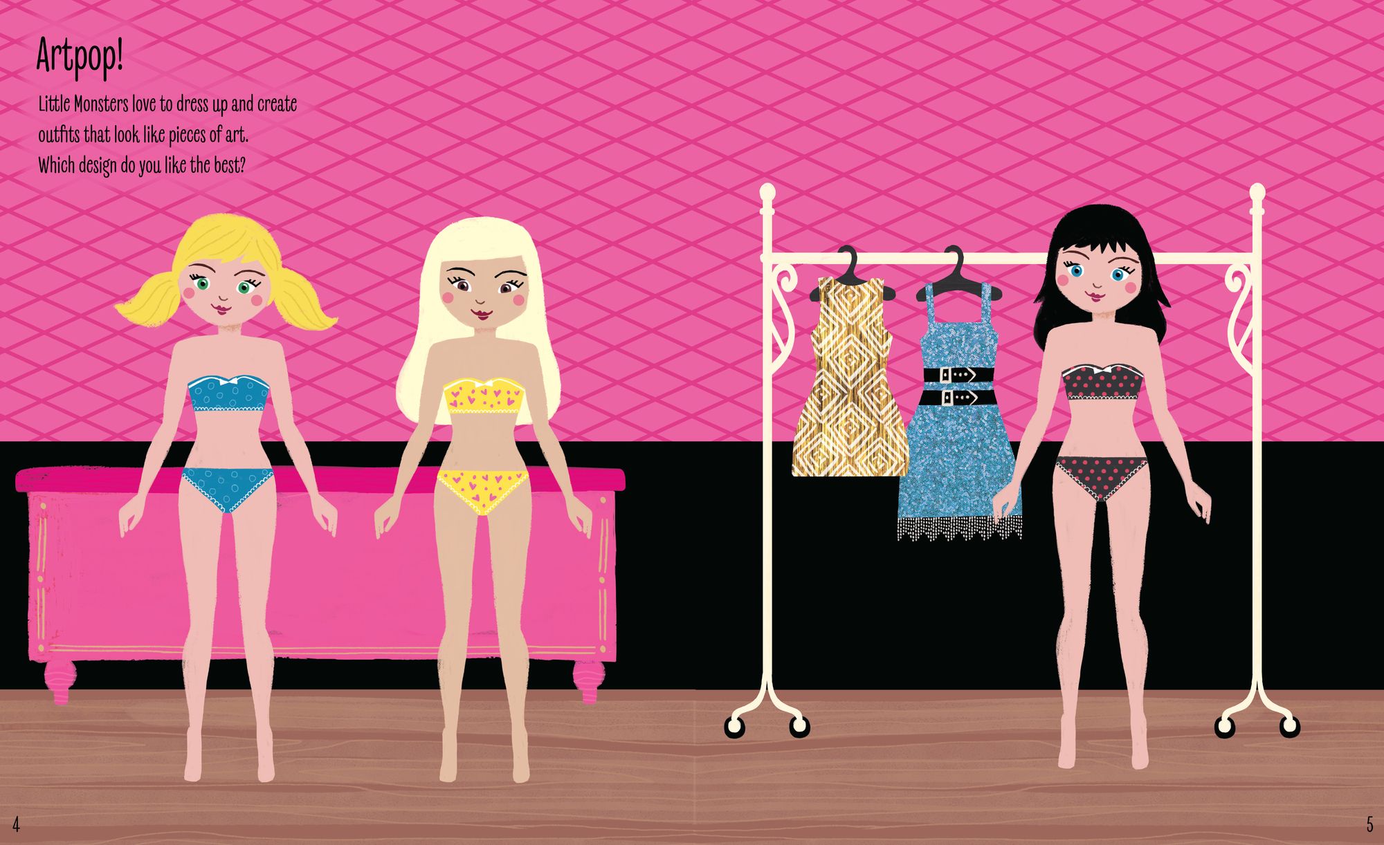 My Sticker Dress-Up®: Going Gaga: The Unofficial Sticker Book for Little Monsters