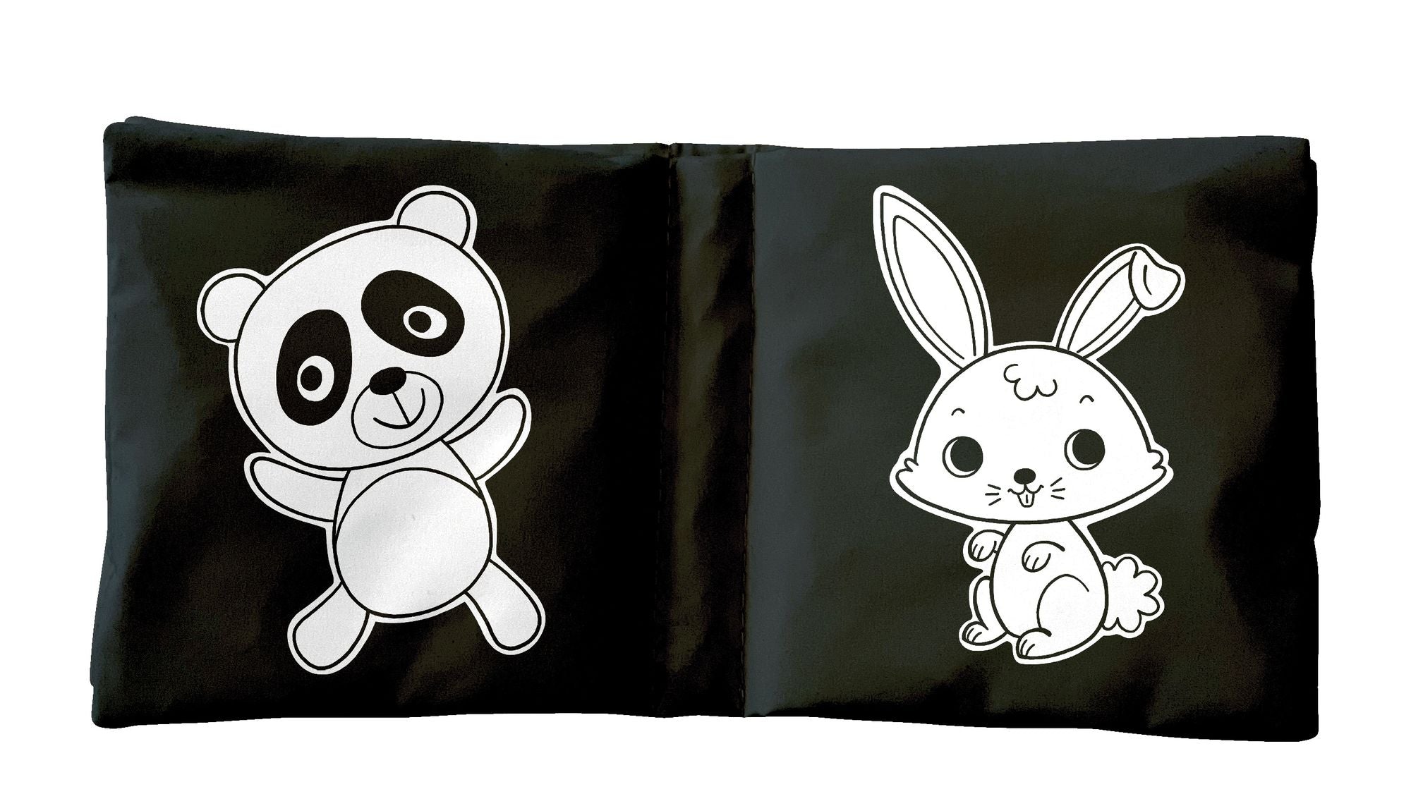 Baby Animals: A High-Contrast Crinkle Fabric Stroller Book for Babies