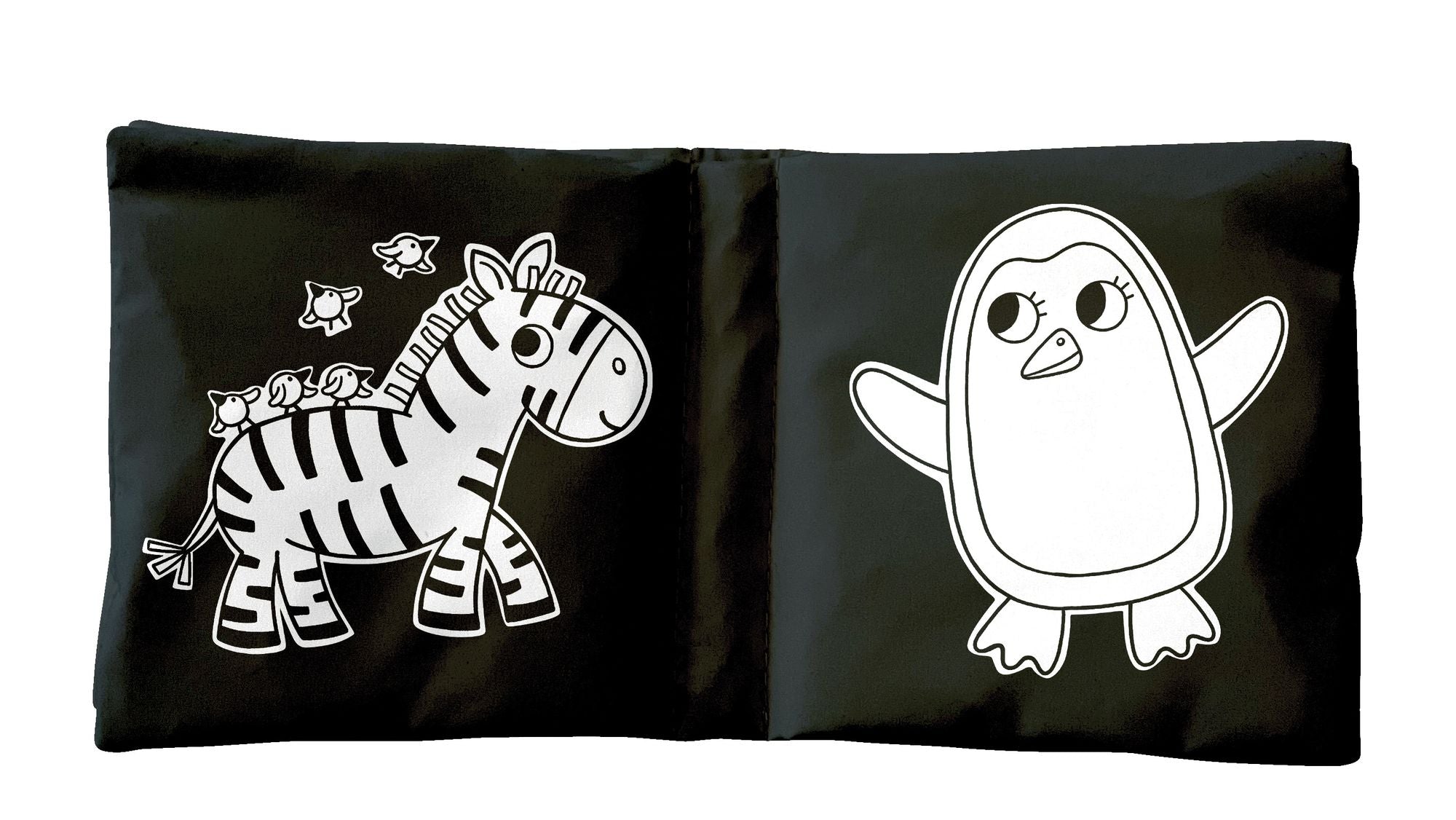Baby Animals: A High-Contrast Crinkle Fabric Stroller Book for Babies