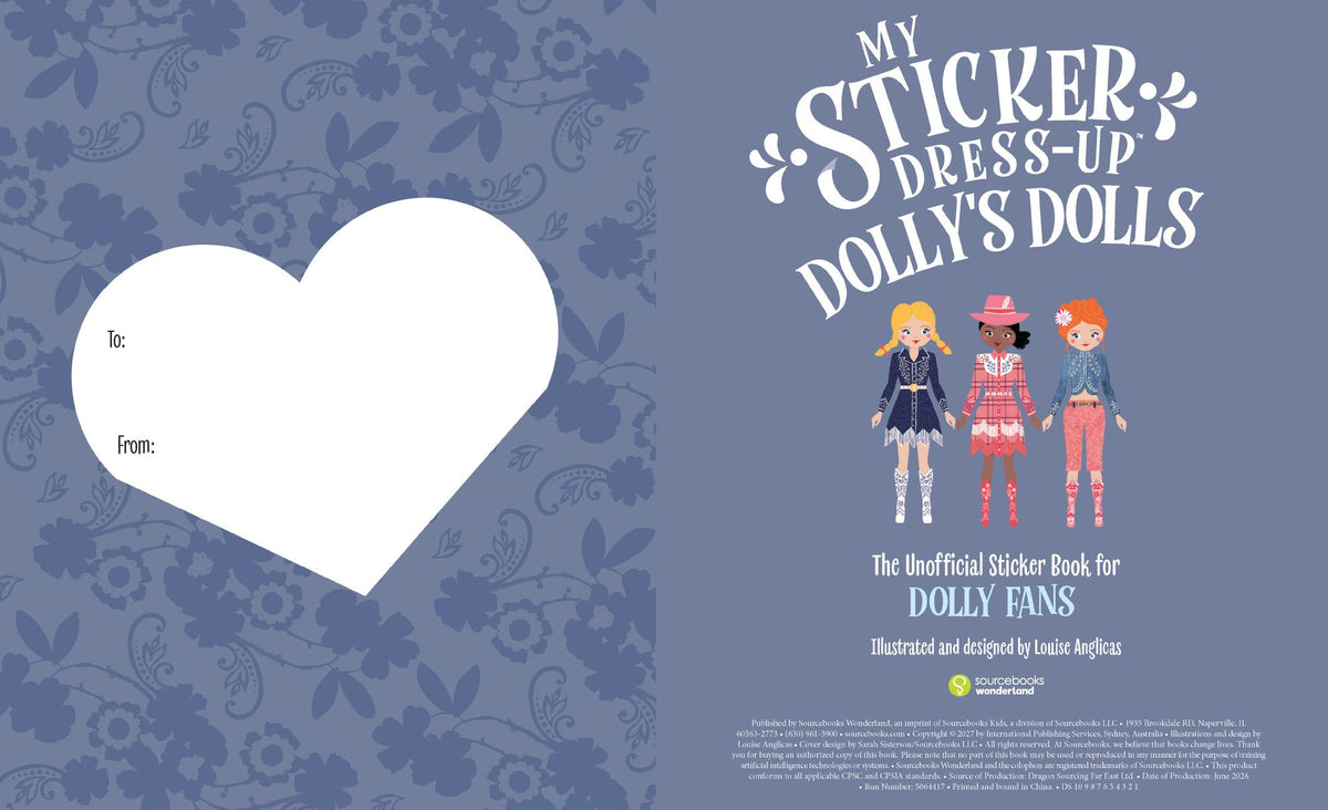 My Sticker Dress-Up®: Dolly's Dolls