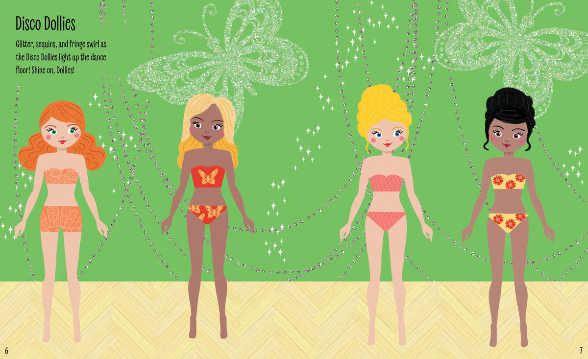 My Sticker Dress-Up®: Dolly's Dolls