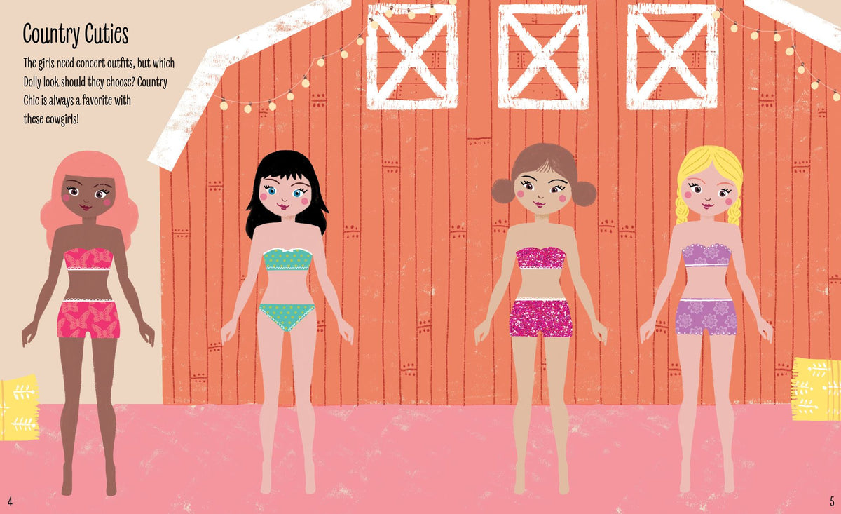 My Sticker Dress-Up®: Dolly's Dolls