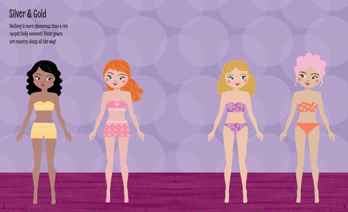 My Sticker Dress-Up®: Dolly's Dolls