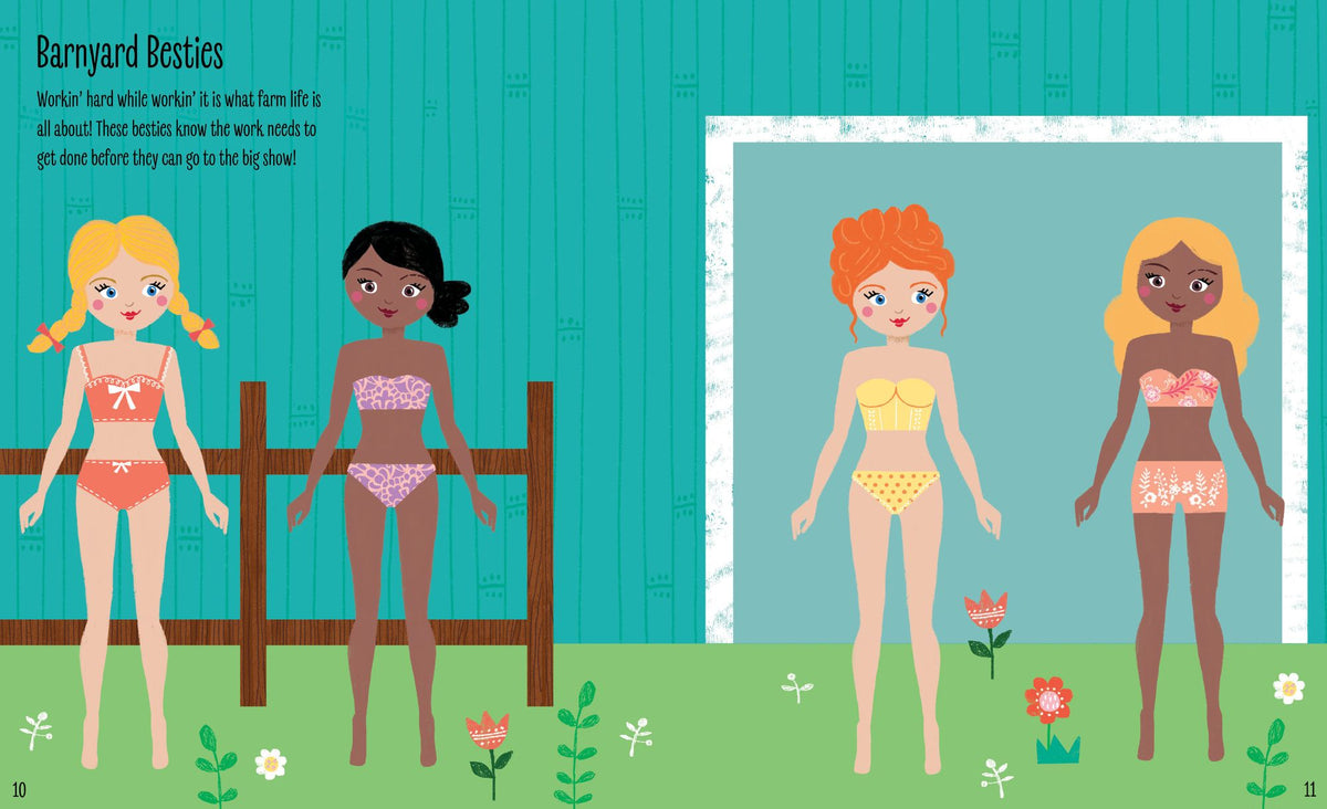 My Sticker Dress-Up®: Dolly's Dolls