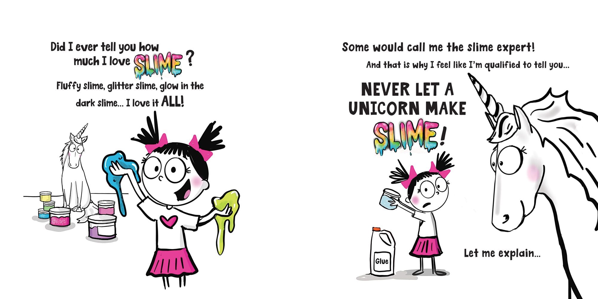 Never Let a Unicorn Make Slime