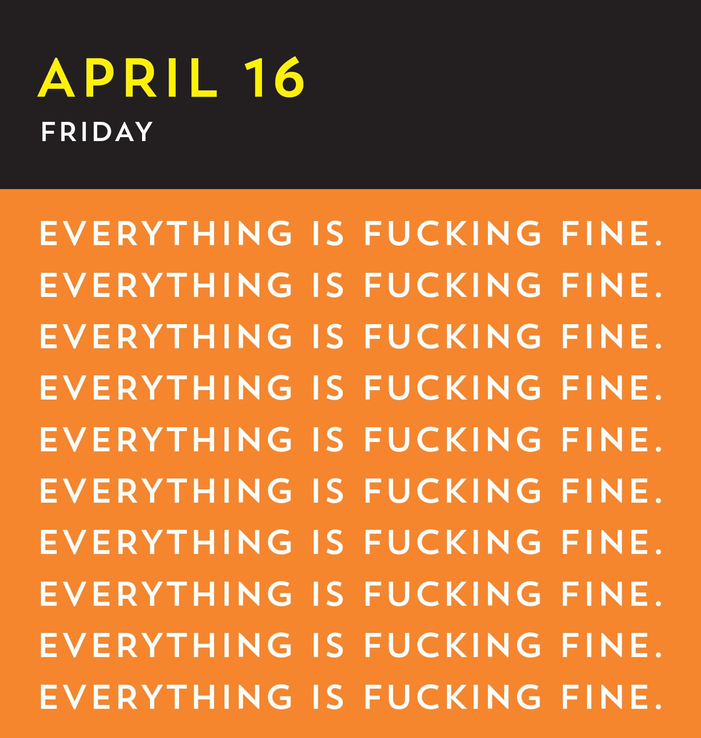 2027 F*cking Boxed Calendar