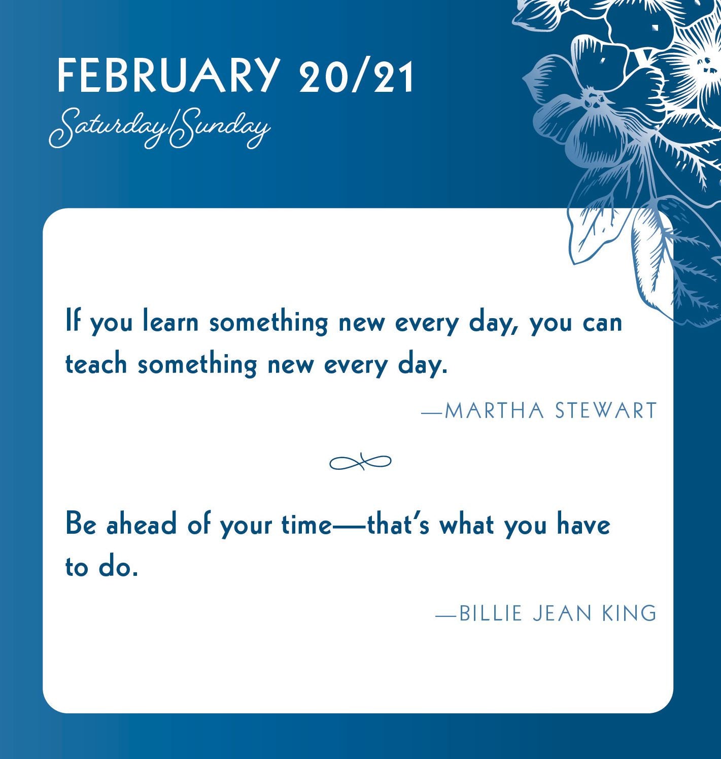2027 Great Quotes From Great Women Boxed Calendar
