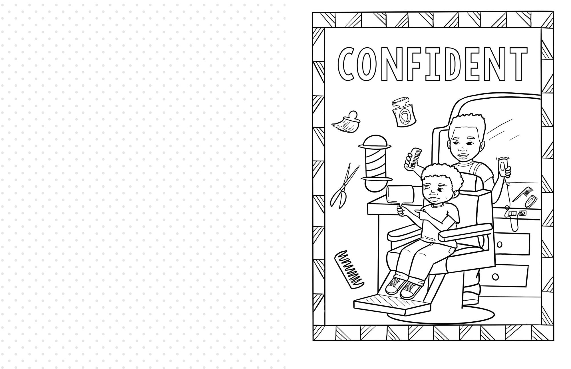 ABCs of a Young King's Greatness Coloring Book