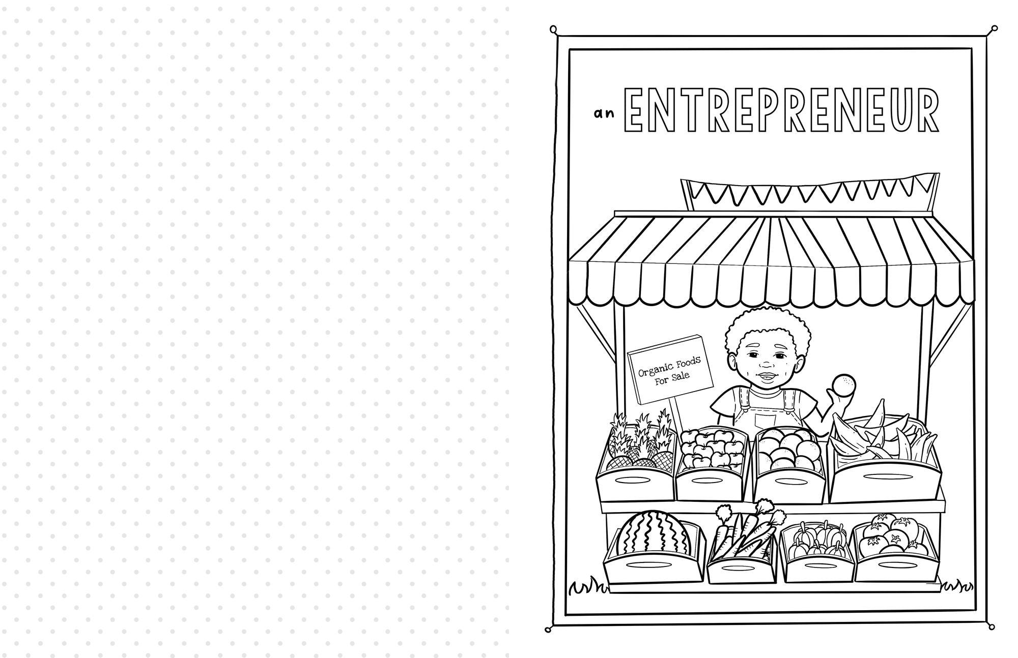 ABCs of a Young King's Greatness Coloring Book
