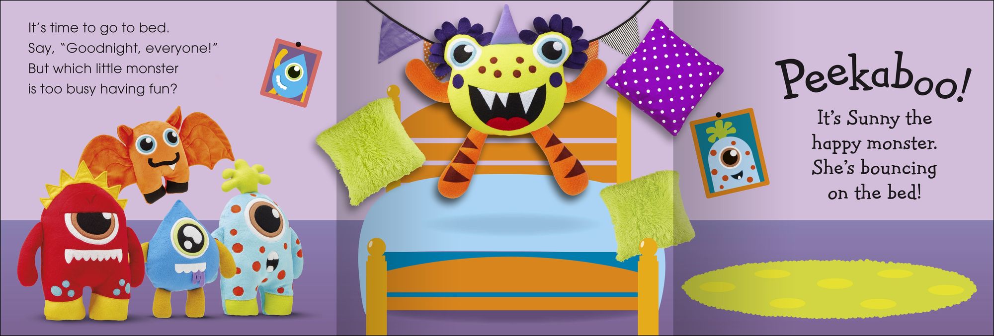 Pop-Up Peekaboo! Monsters: A Fuzzy Surprise Under Every Flap!