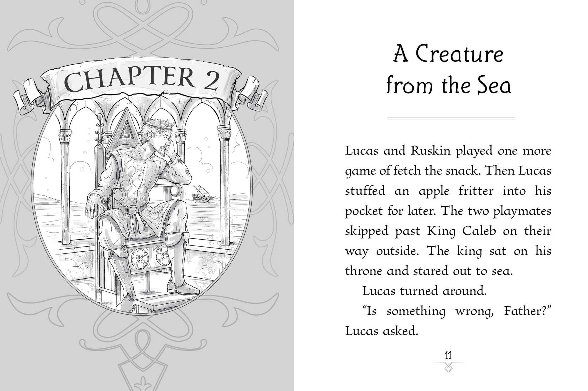 Sea Monster! (The Kingdom of Wrenly Series #3)