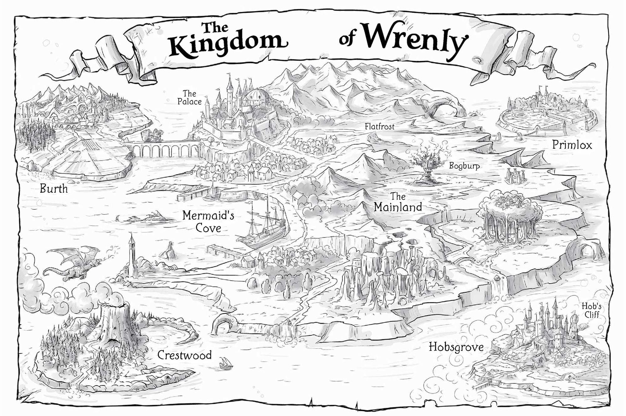 The Witch's Curse (The Kingdom of Wrenly Series #4)