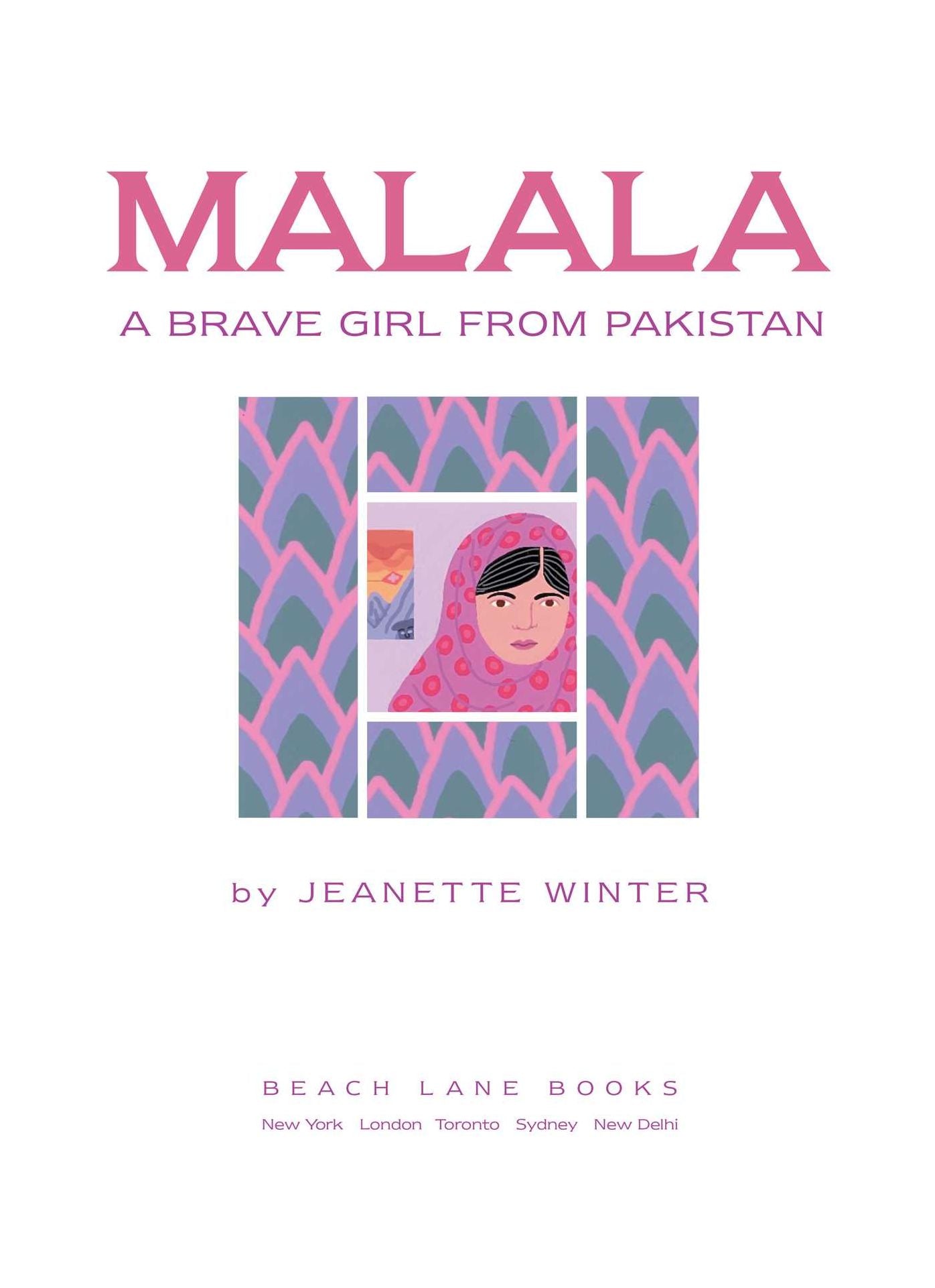 Malala, a Brave Girl from Pakistan/Iqbal, a Brave Boy from Pakistan: Two Stories of Bravery