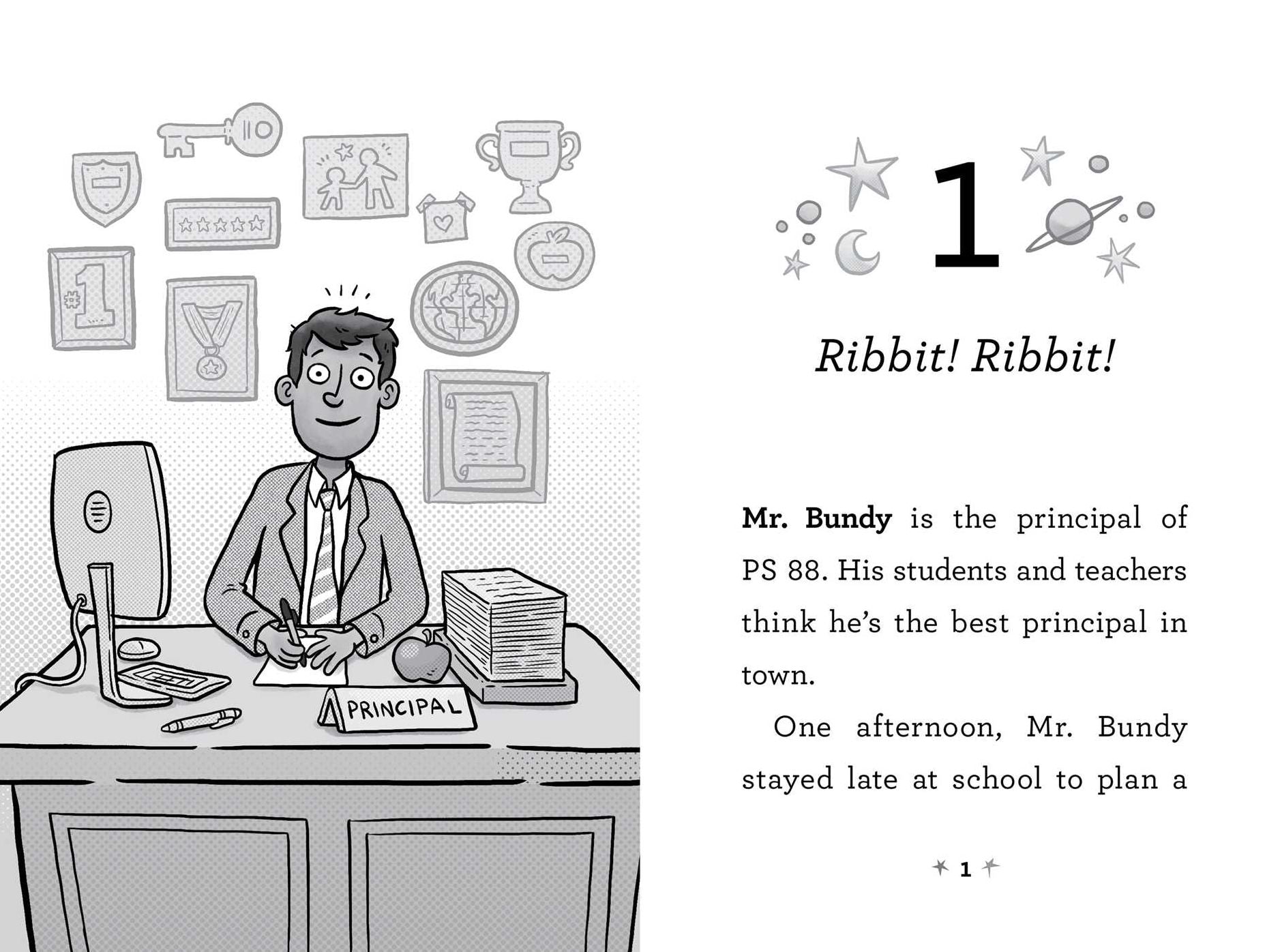 Our Principal Is a Frog!: A QUIX Book