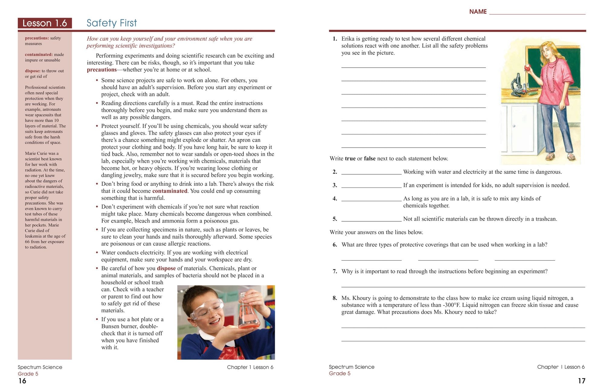 Spectrum Science, Grade 5