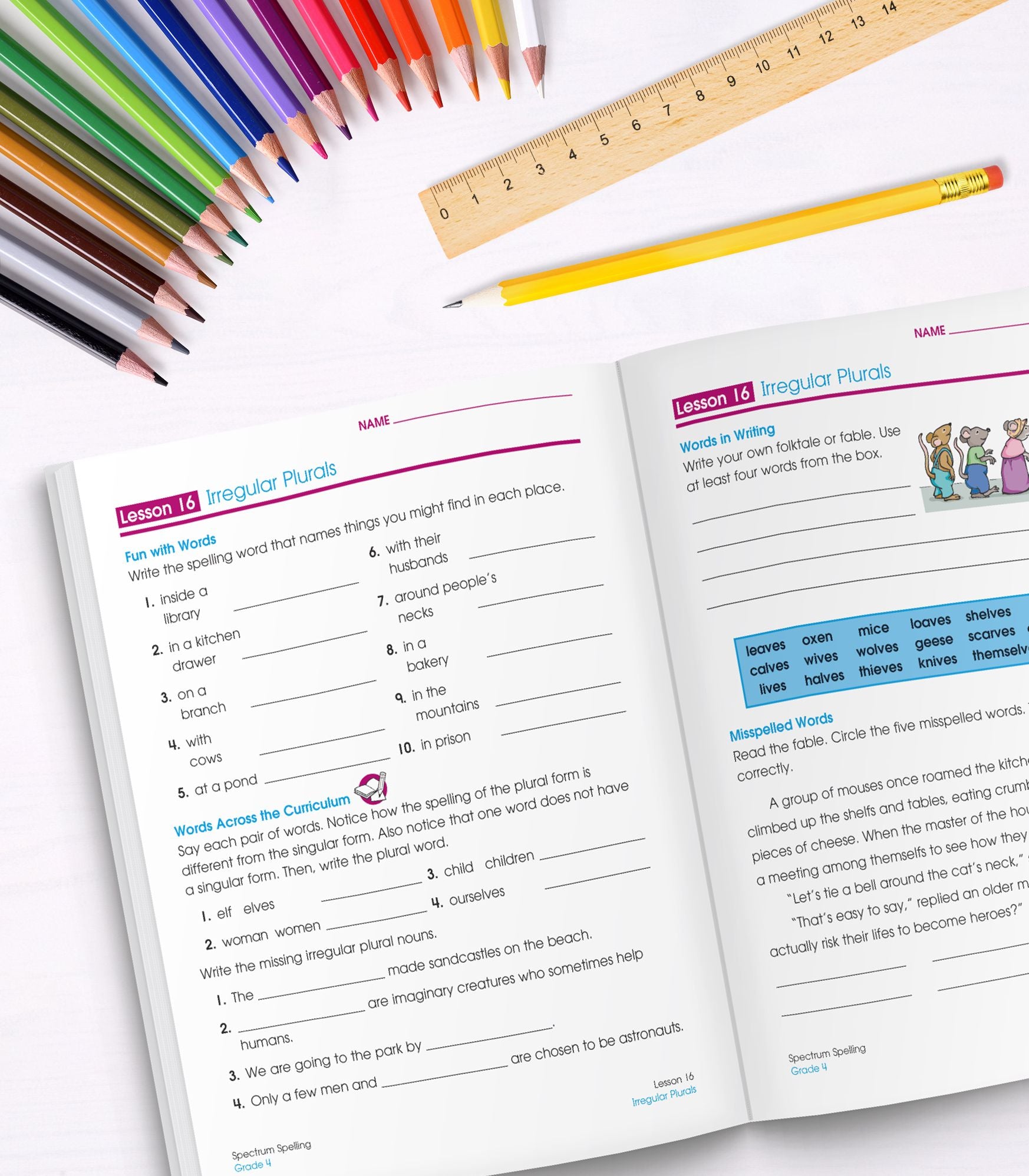 Spectrum Spelling, Grade 4