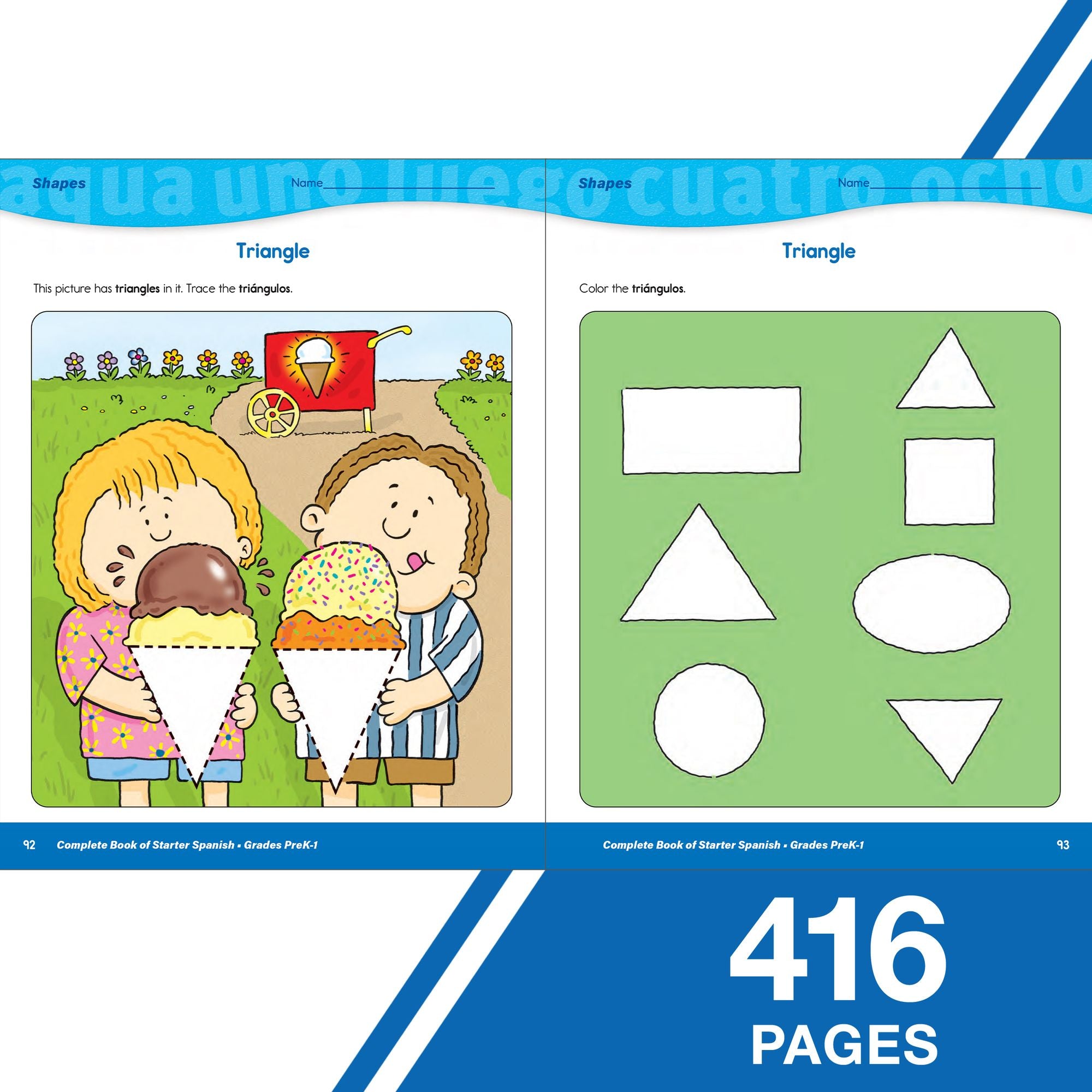 The Complete Book of Starter Spanish, Grades Preschool - 1
