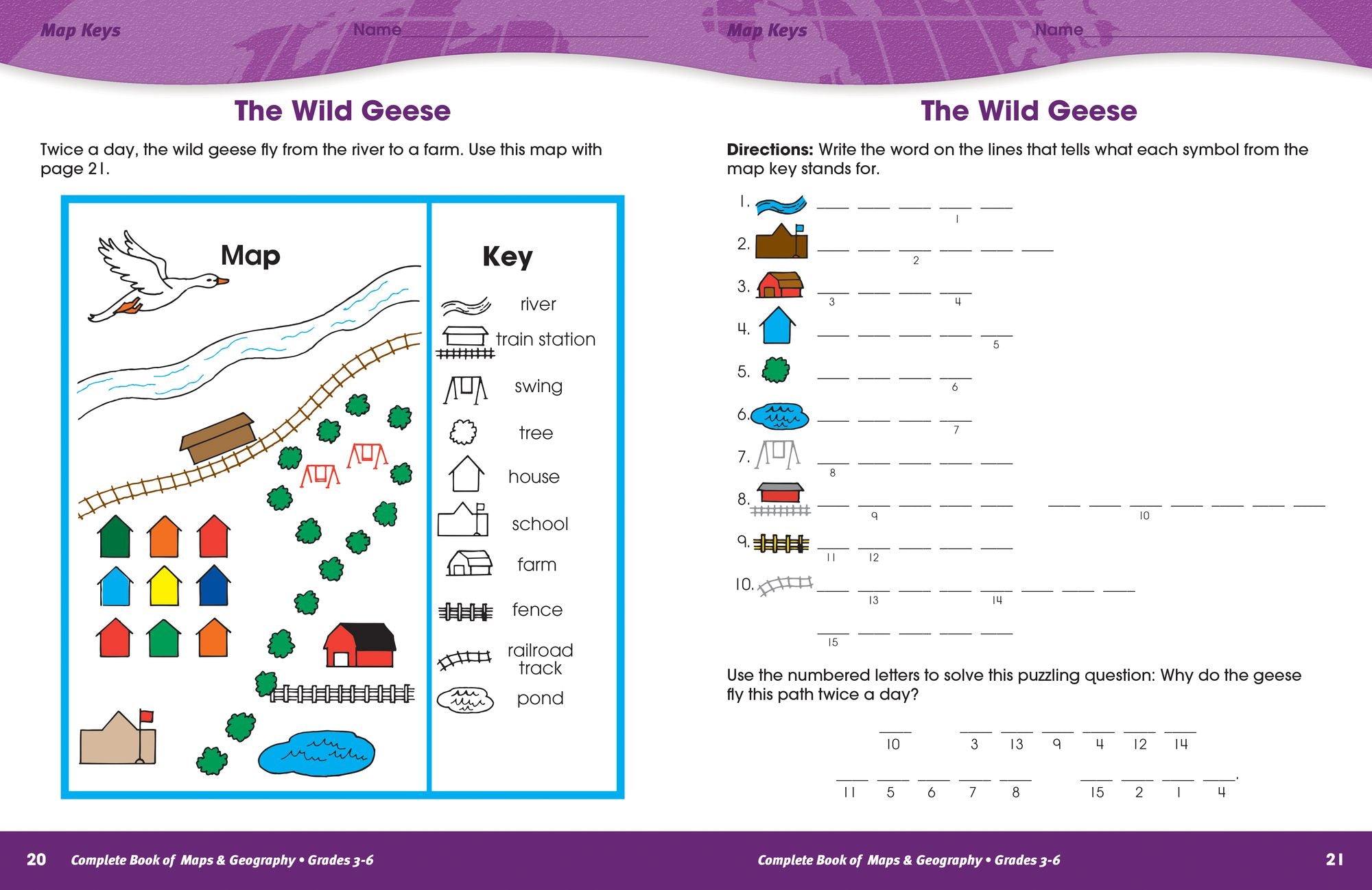 The Complete Book of Maps & Geography, Grades 3 - 6