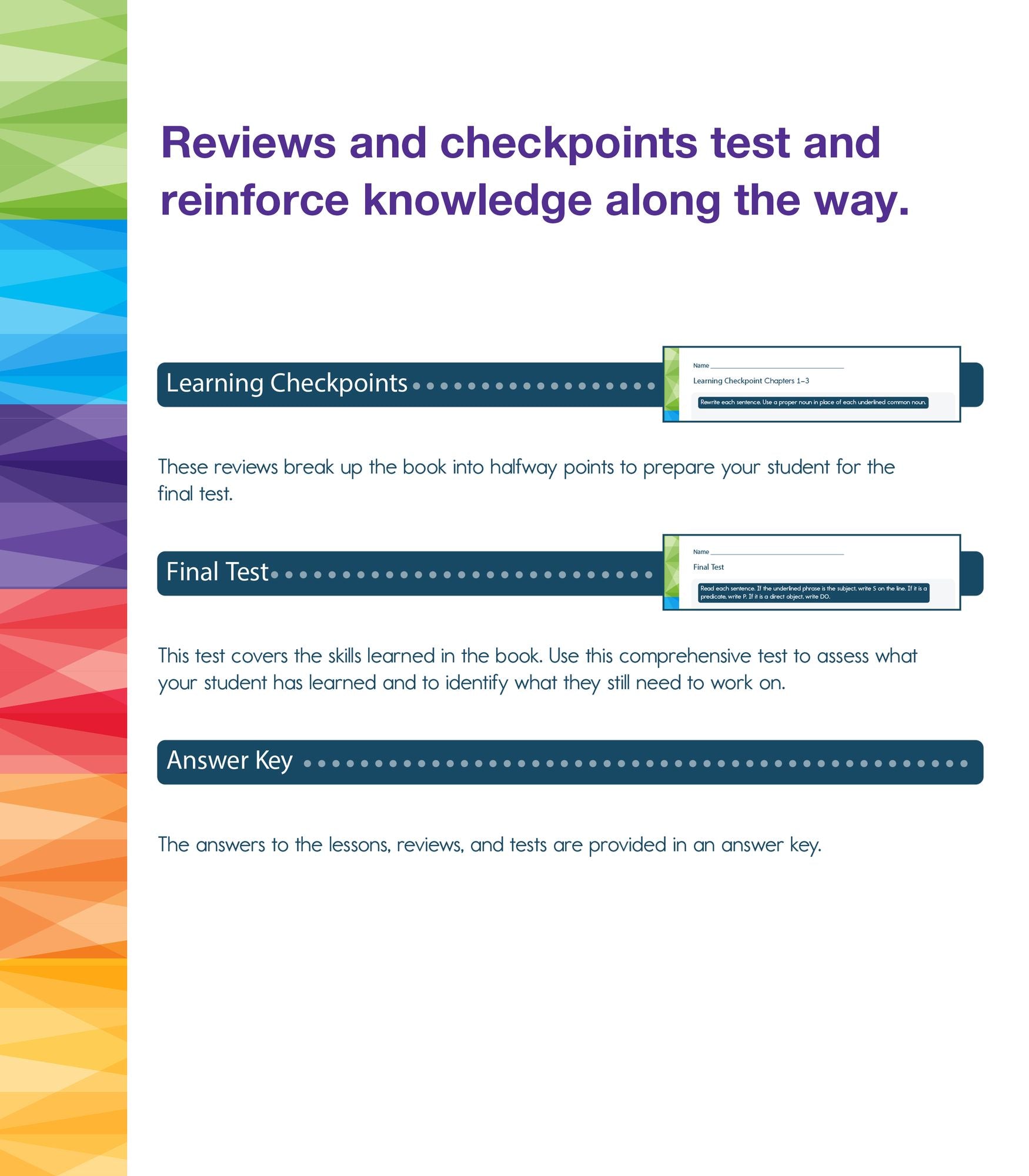 Spectrum Language Arts Workbook, Grade 3
