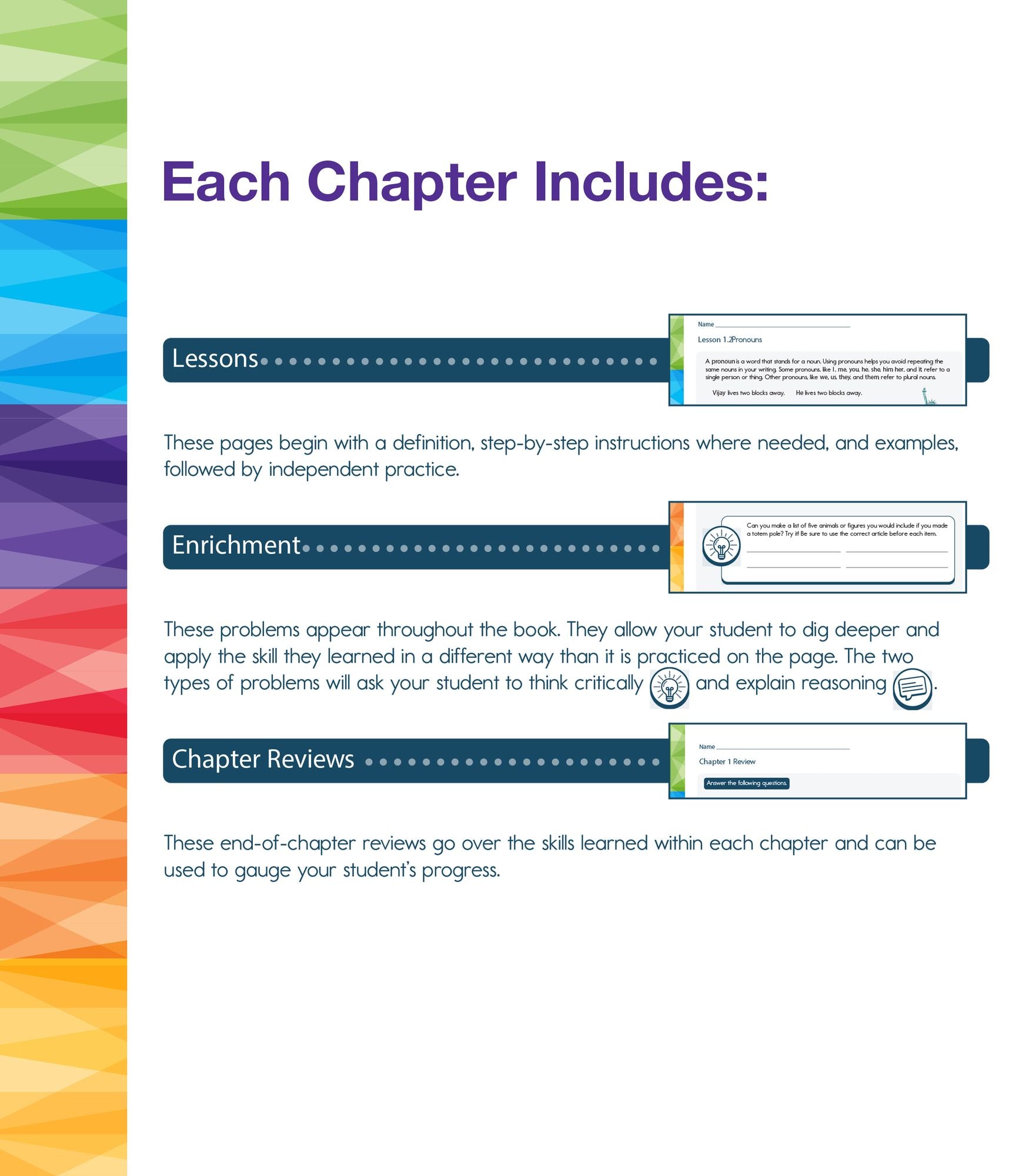 Spectrum Language Arts Workbook, Grade 7