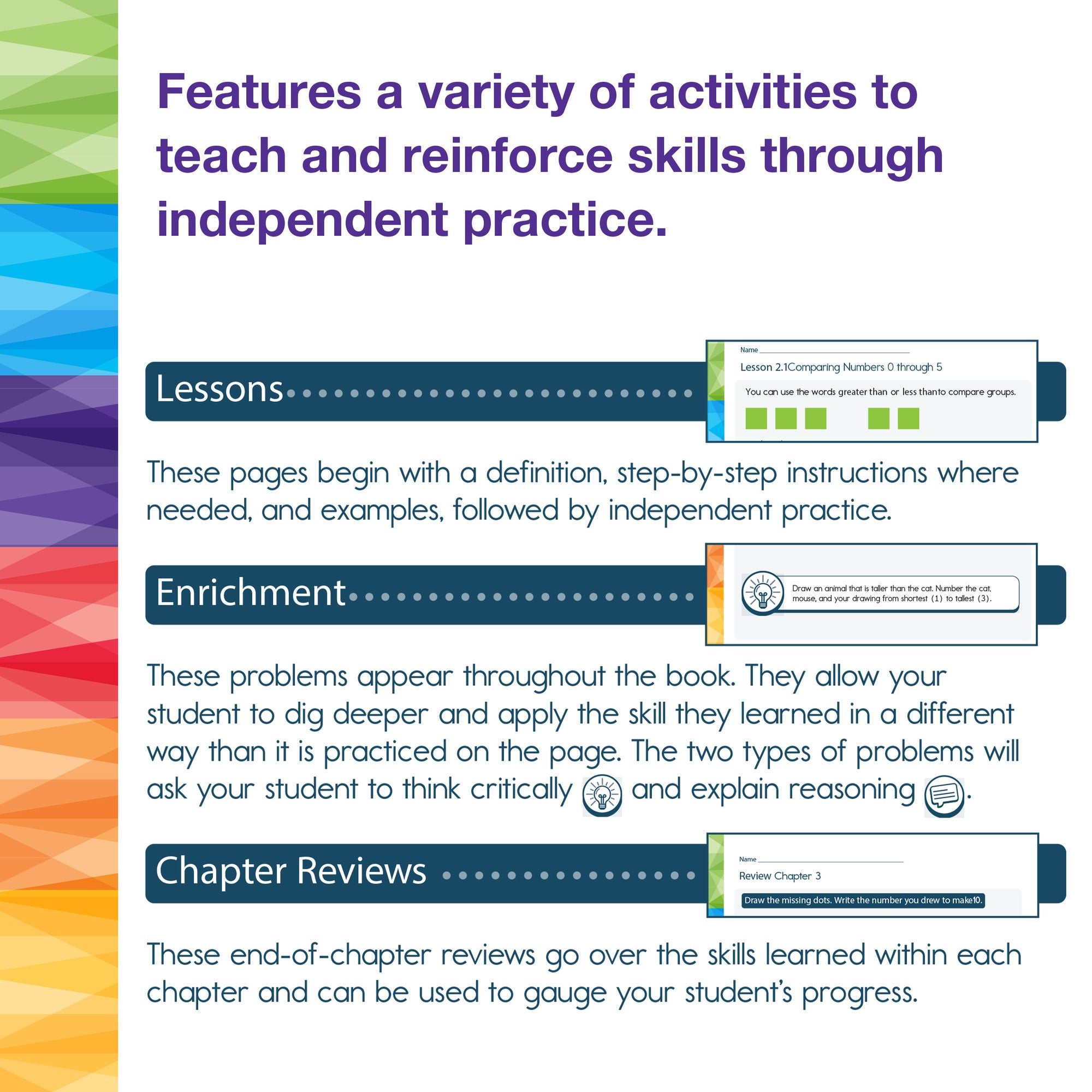 Spectrum Math Workbook, Grade K
