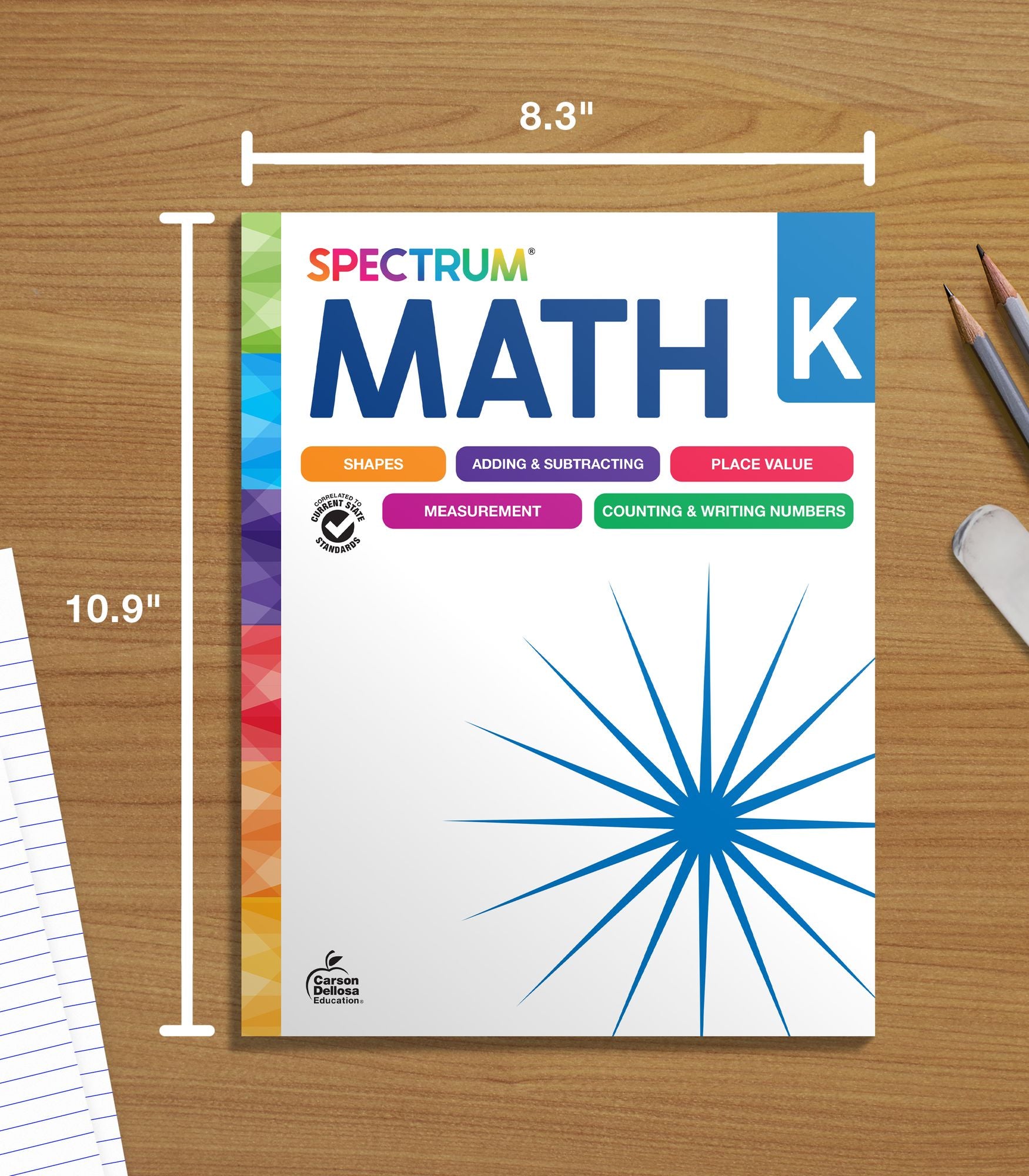 Spectrum Math Workbook, Grade K