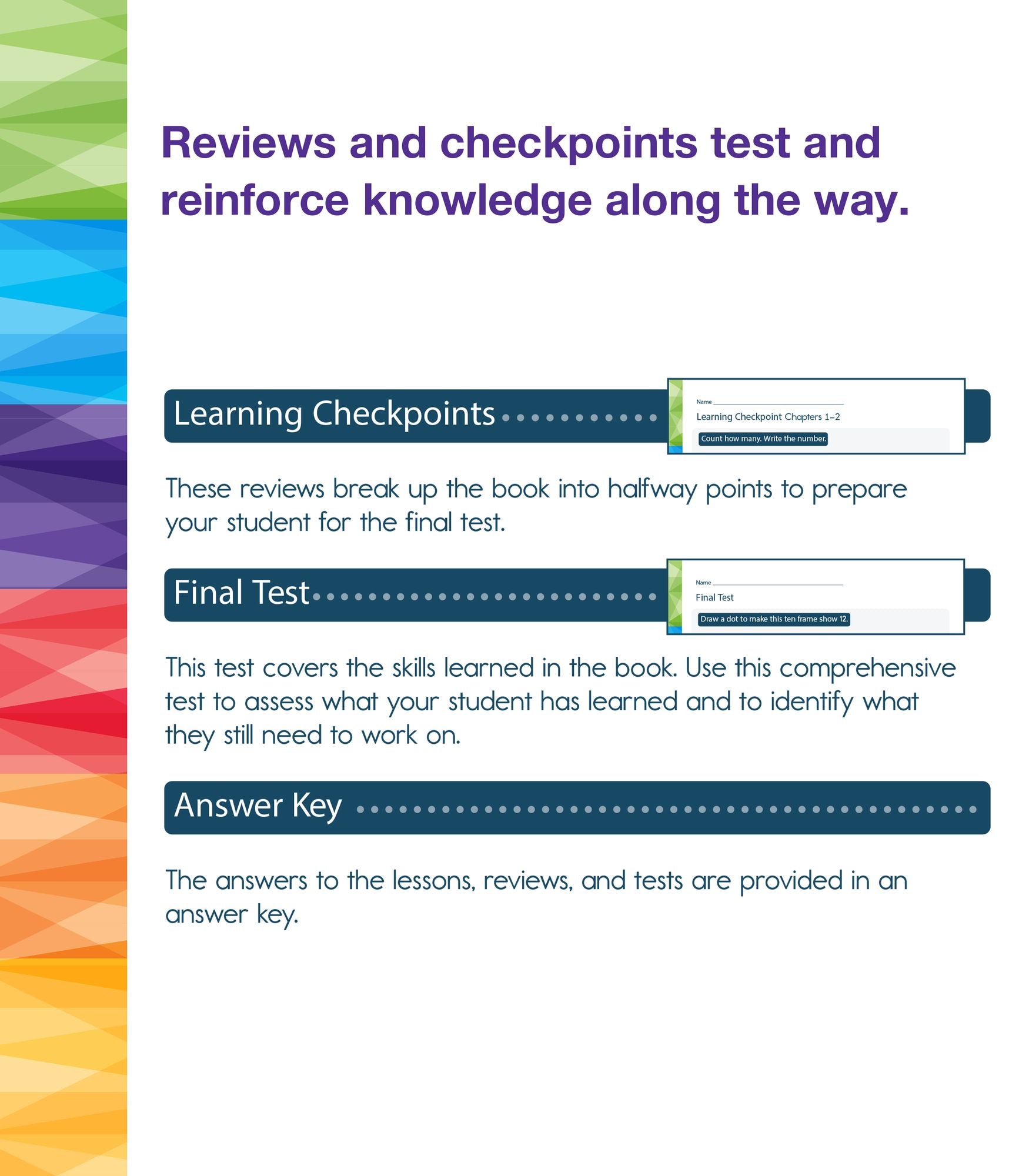 Spectrum Math Workbook, Grade K