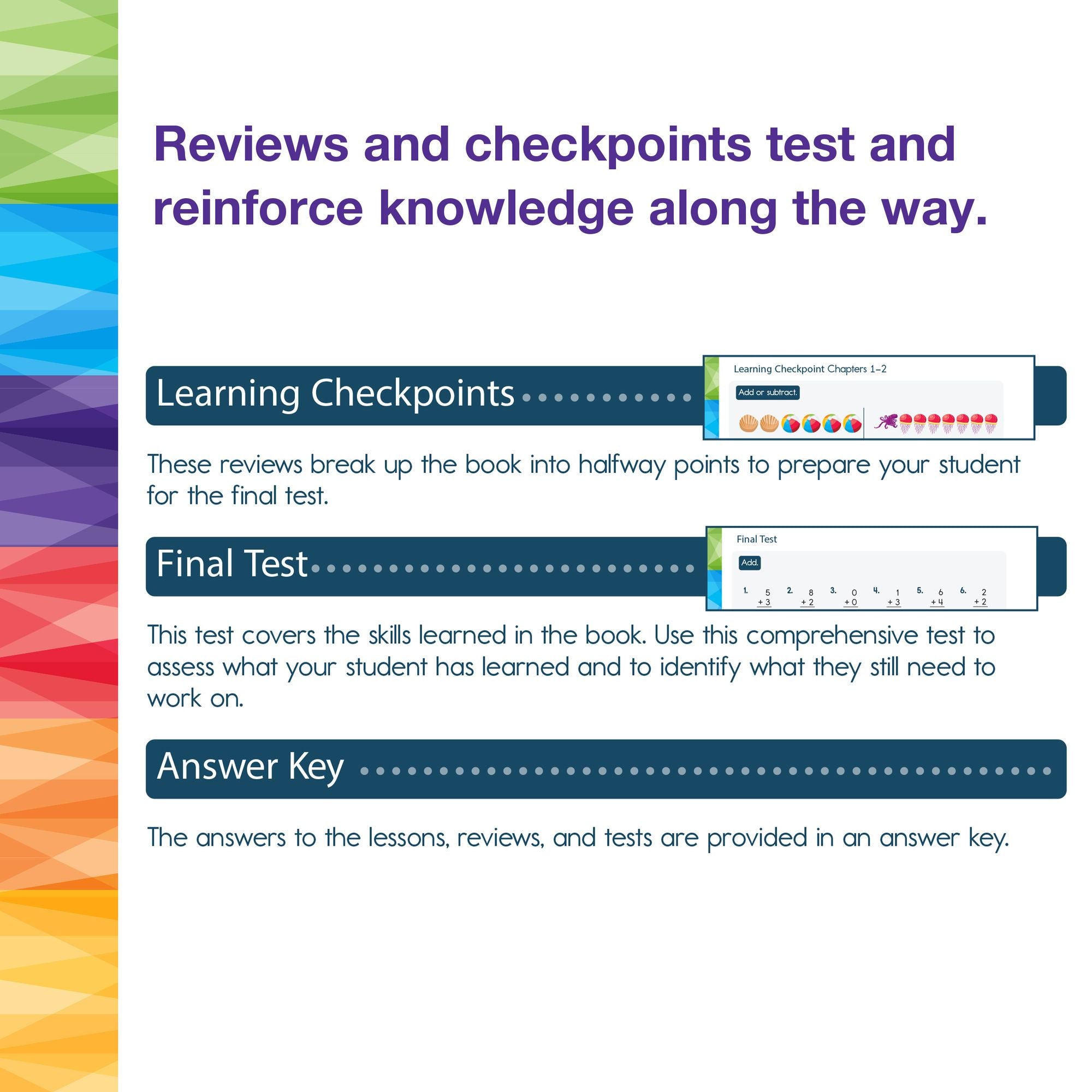 Spectrum Math Workbook, Grade 1
