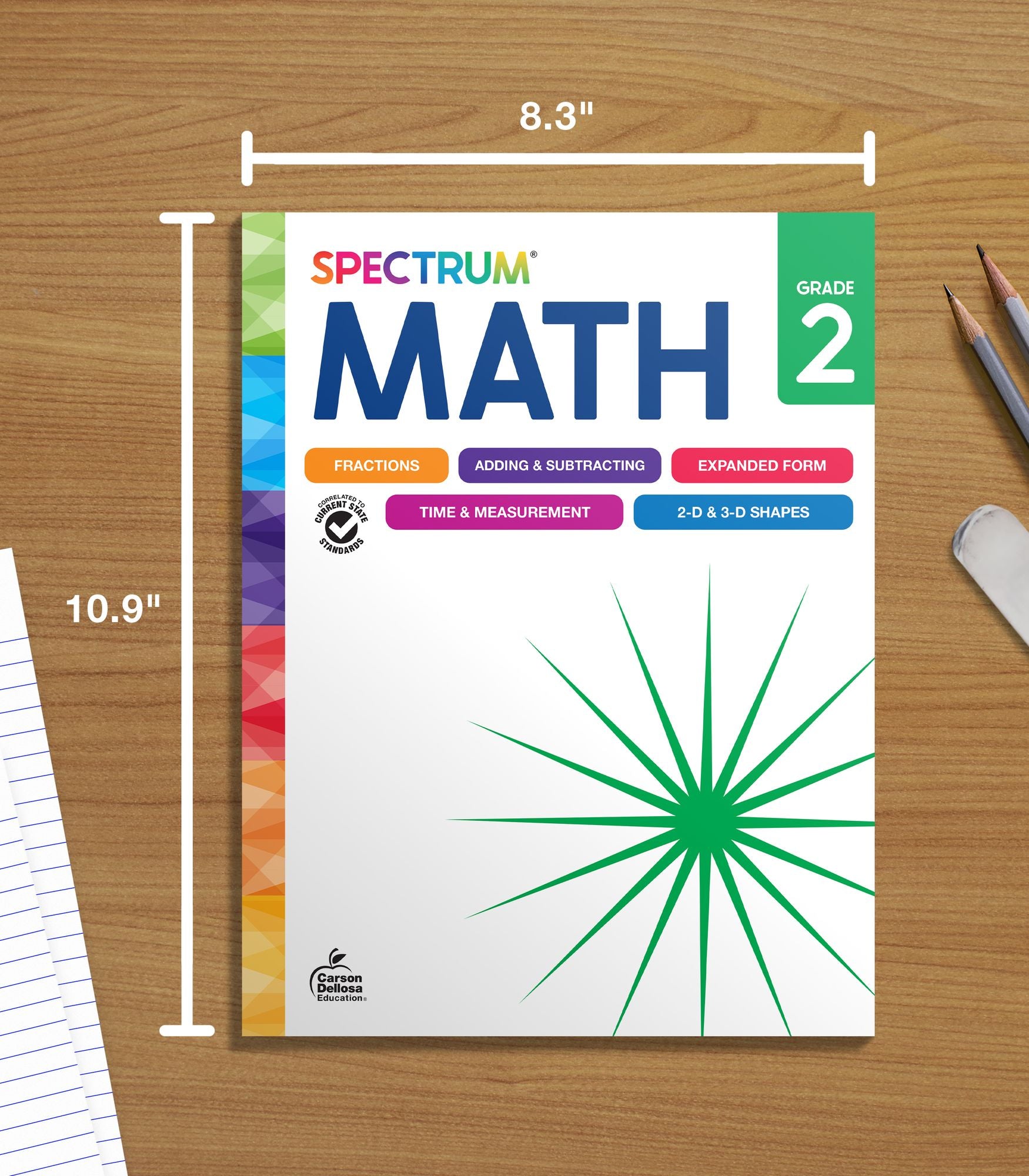Spectrum Math Workbook, Grade 2