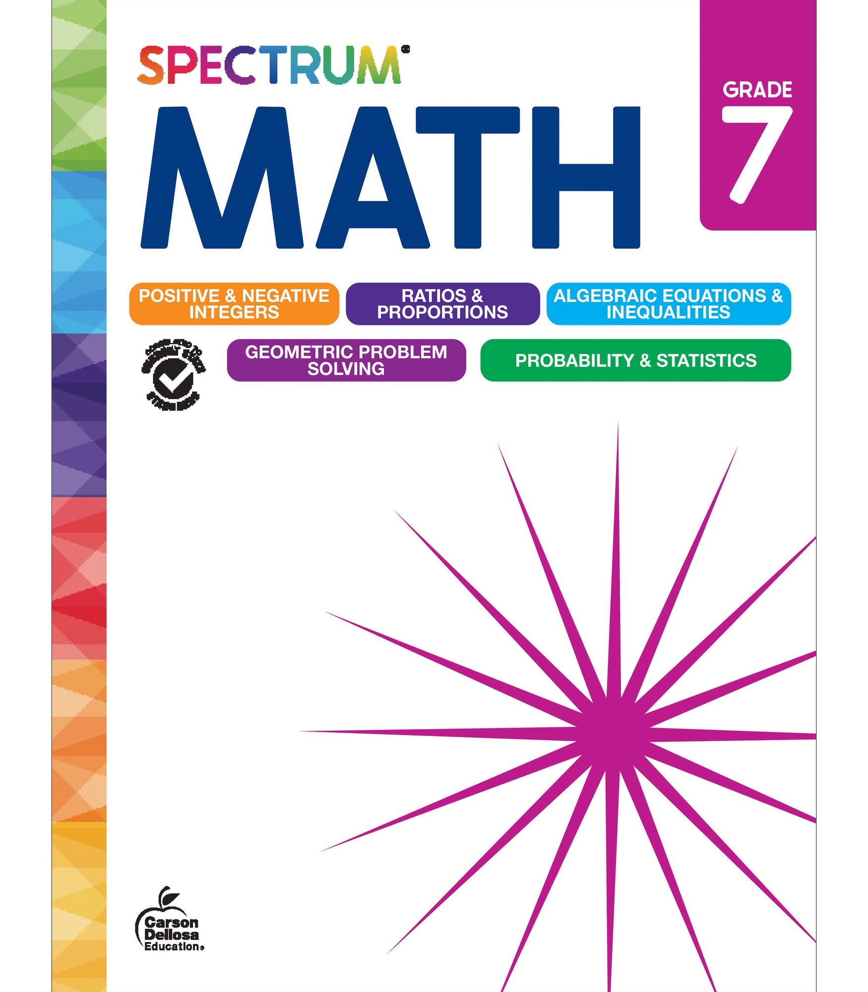 Spectrum Math Workbook, Grade 7