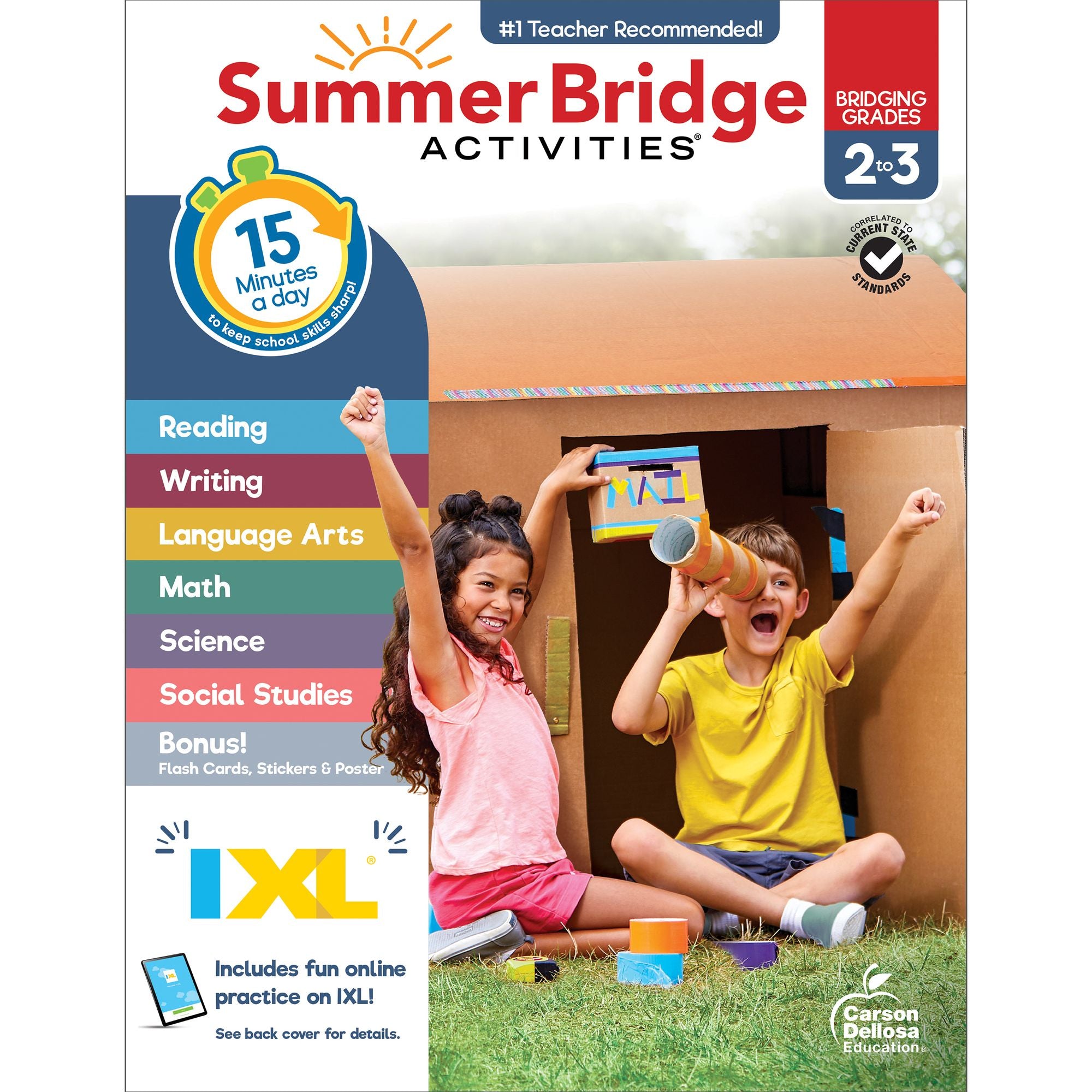 Summer Bridge Activities, Grades 2 - 3