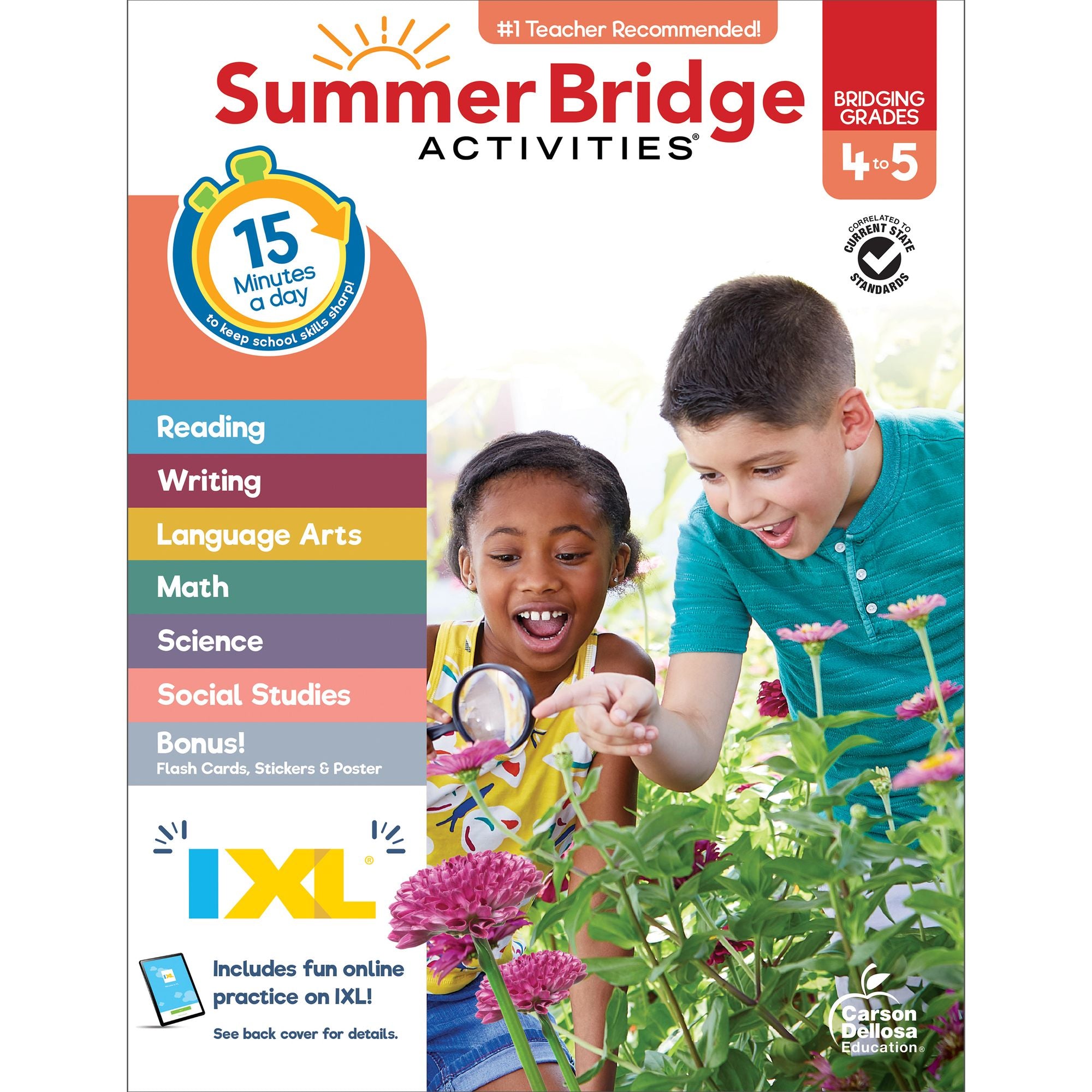 Summer Bridge Activities, Grades 4 - 5