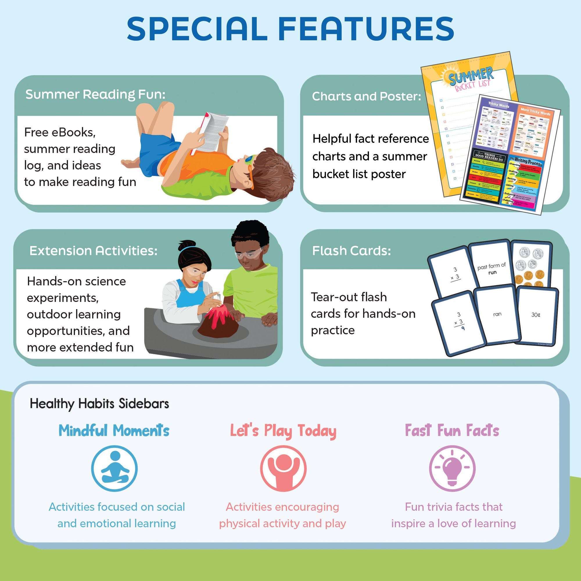 Summer Bridge Activities, Grades 5 - 6