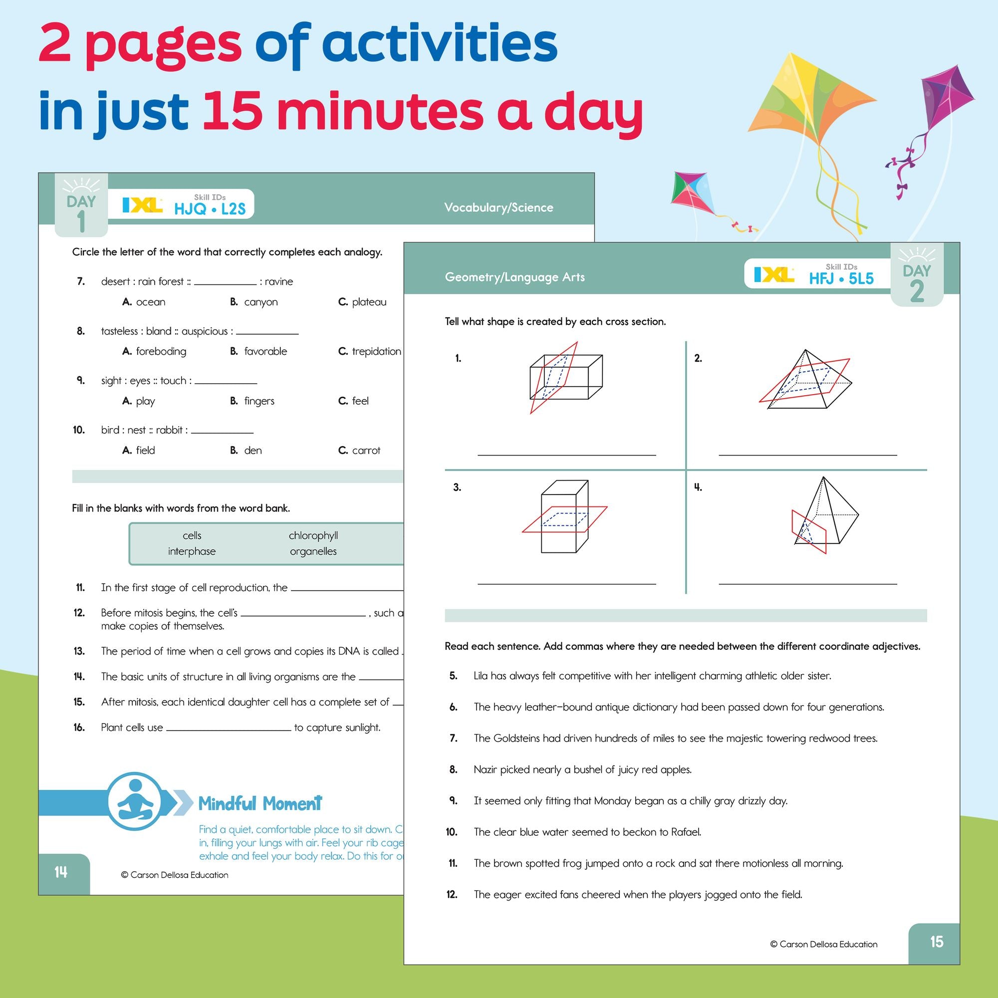 Summer Bridge Activities, Grades 7 - 8