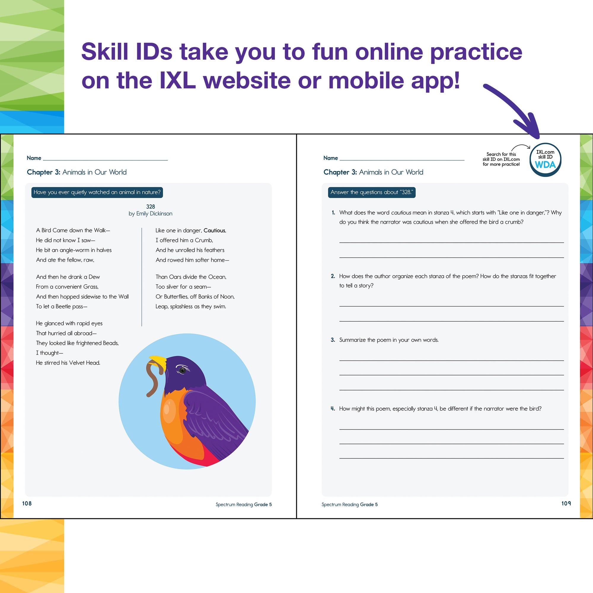 Spectrum Reading Workbook, Grade 5